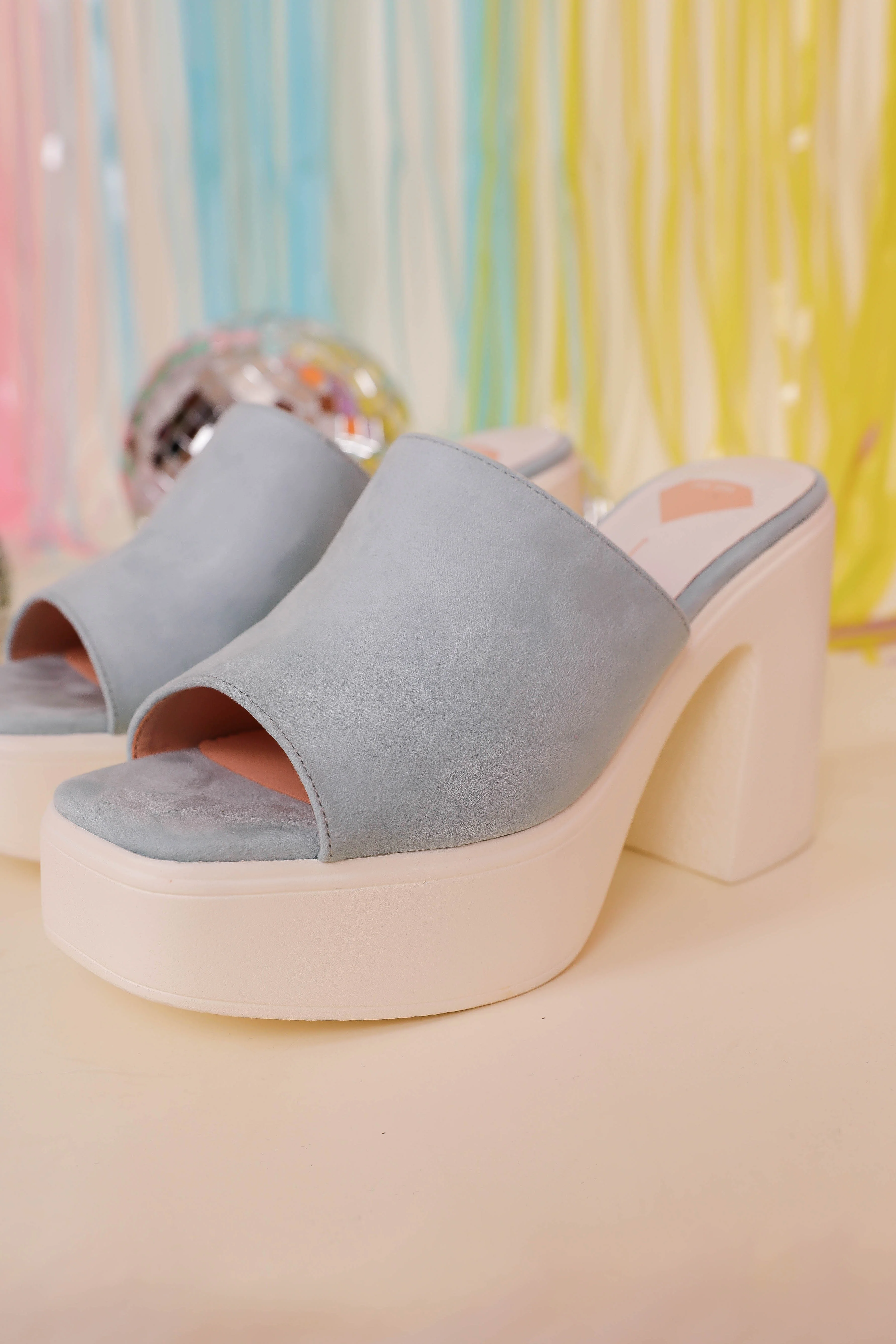 Amy Heels-Baby Blue - Image 4