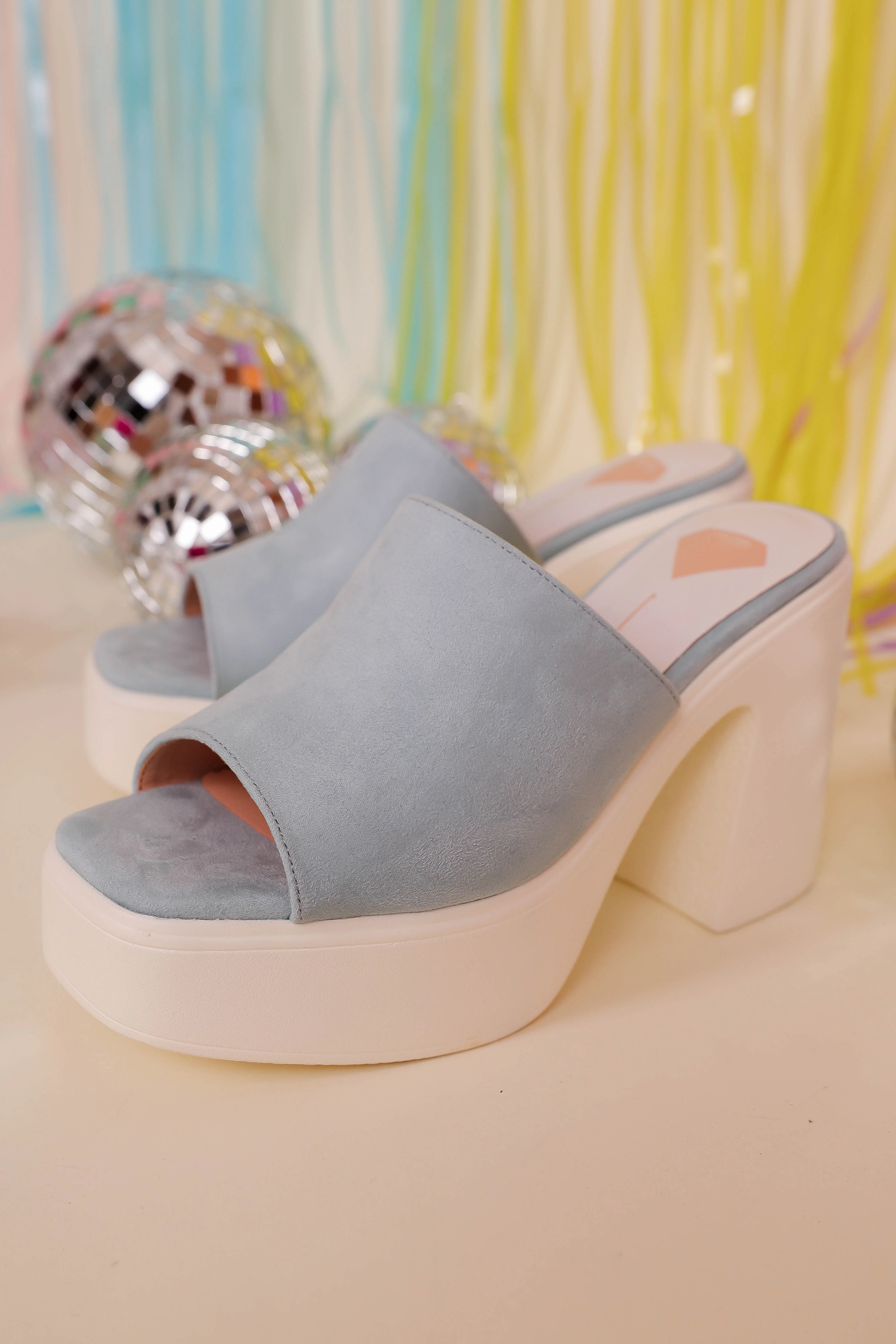 Amy Heels-Baby Blue - Image 5