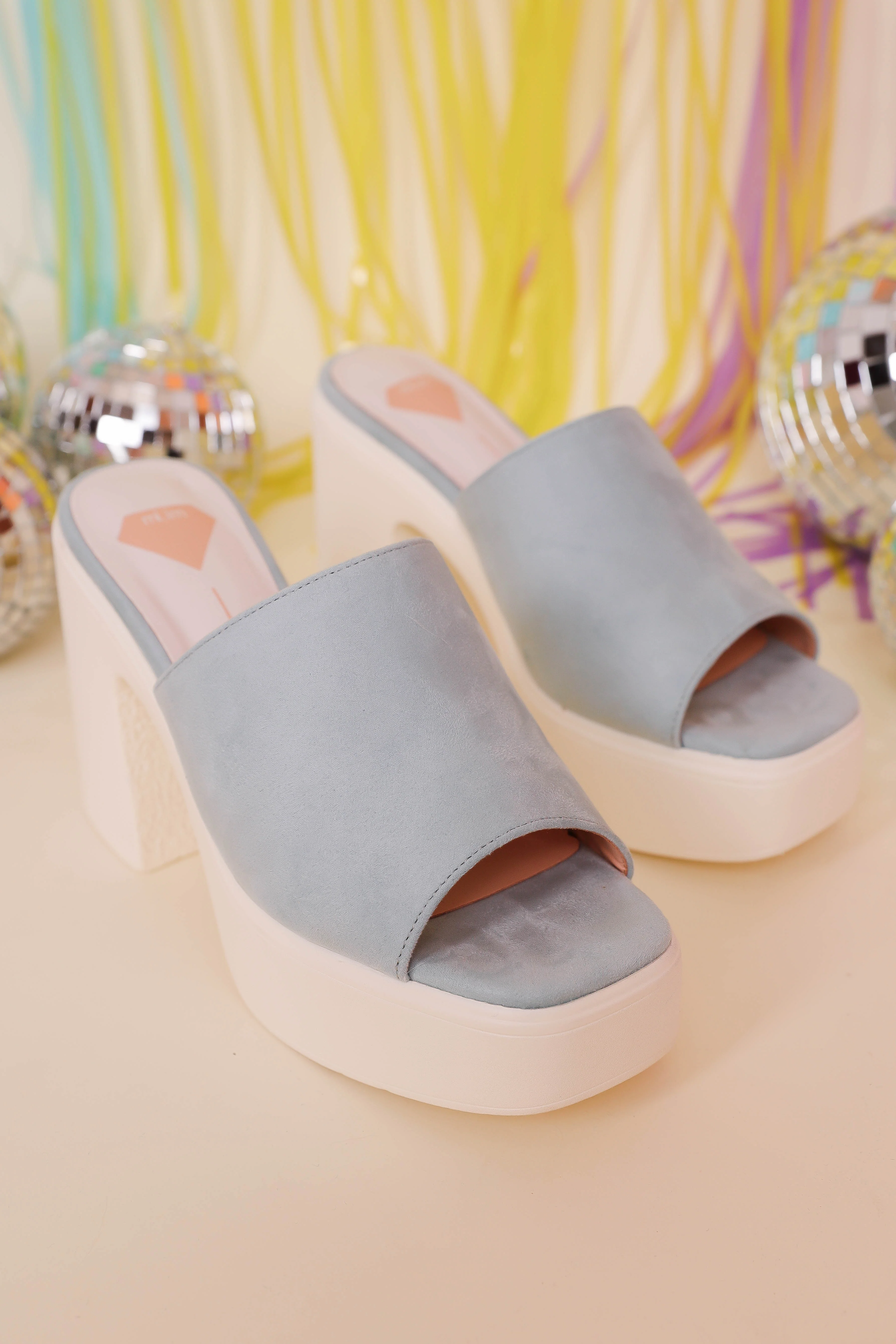 Amy Heels-Baby Blue - Image 7