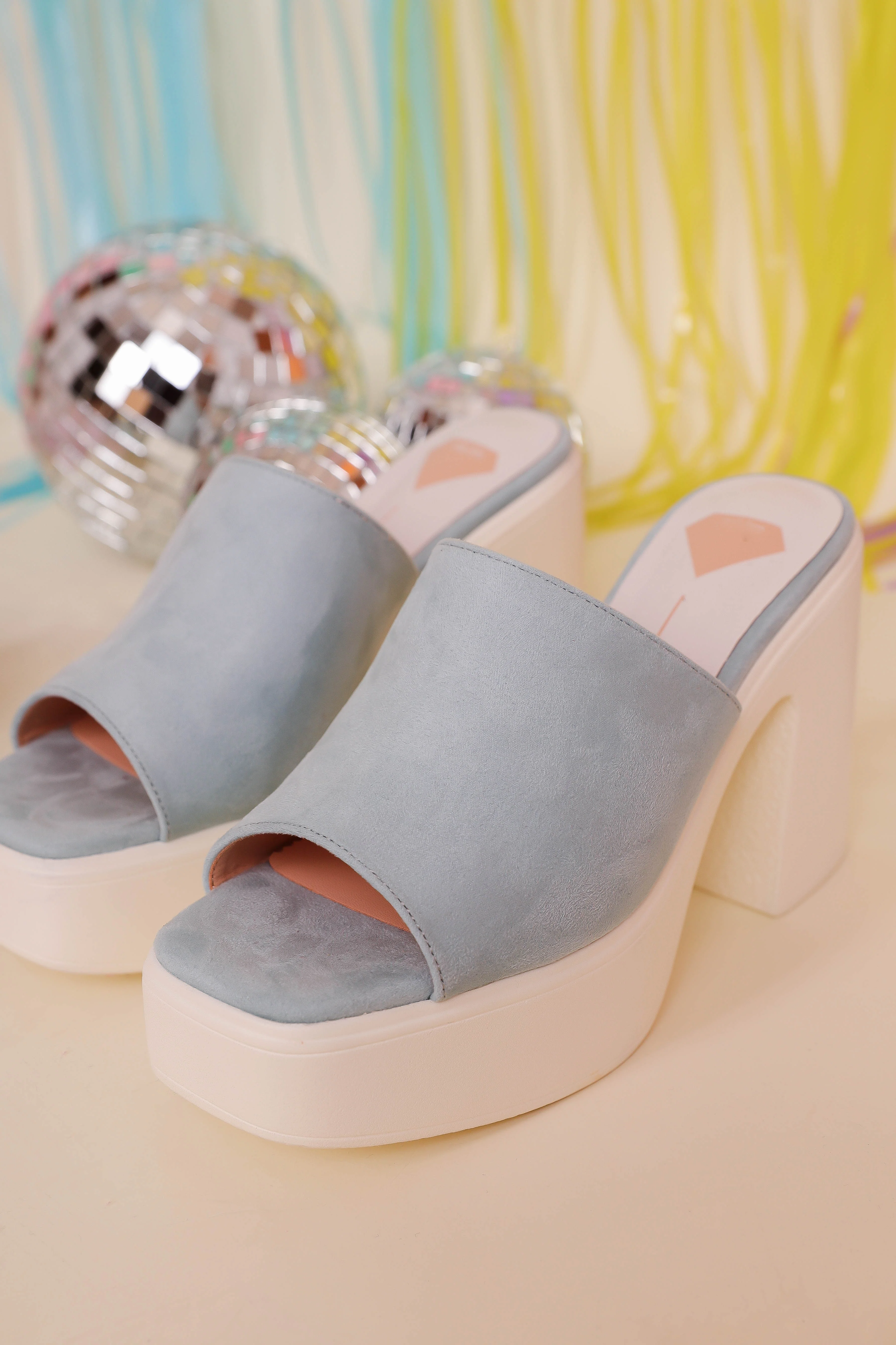 Amy Heels-Baby Blue - Image 8