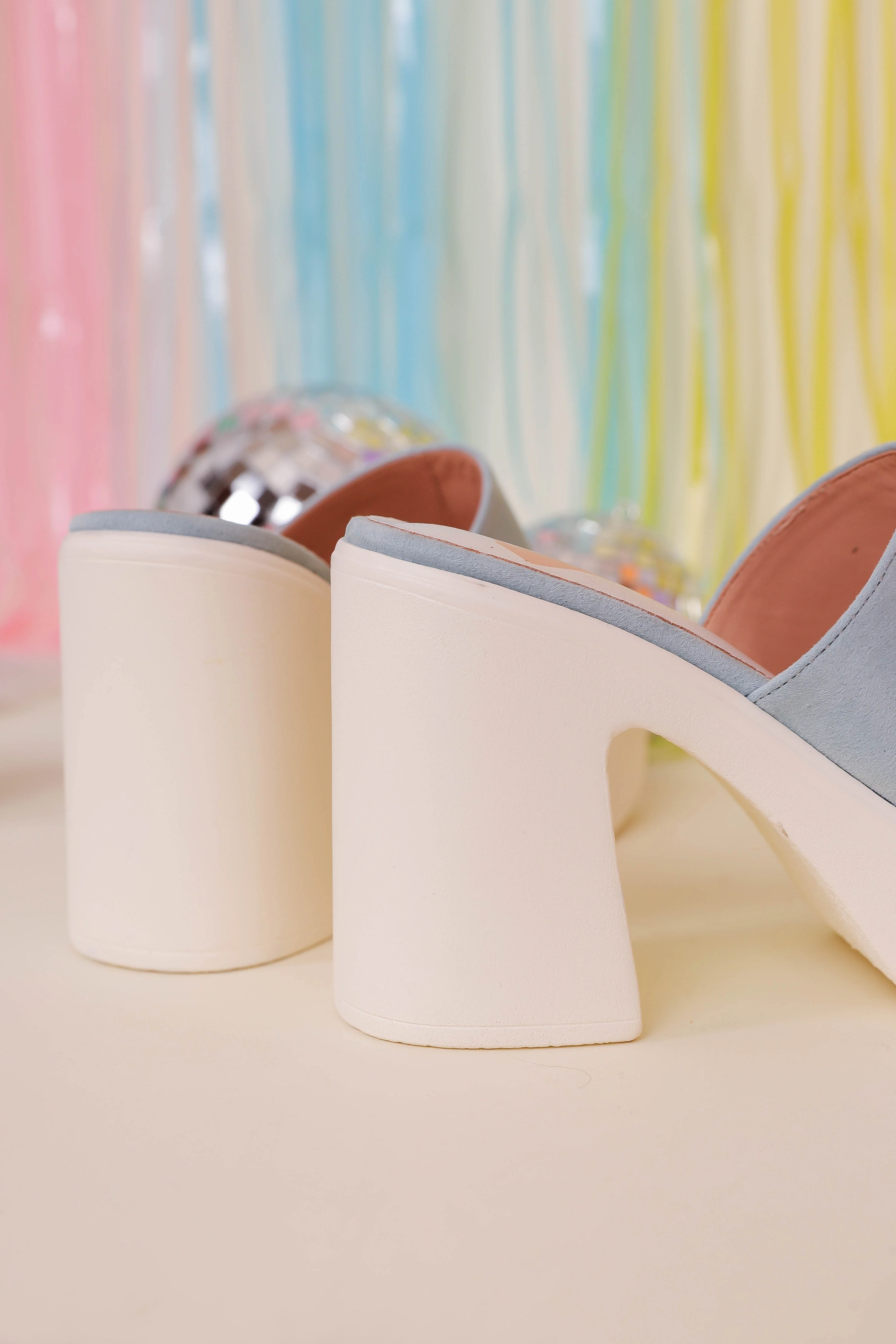 Amy Heels-Baby Blue - Image 9