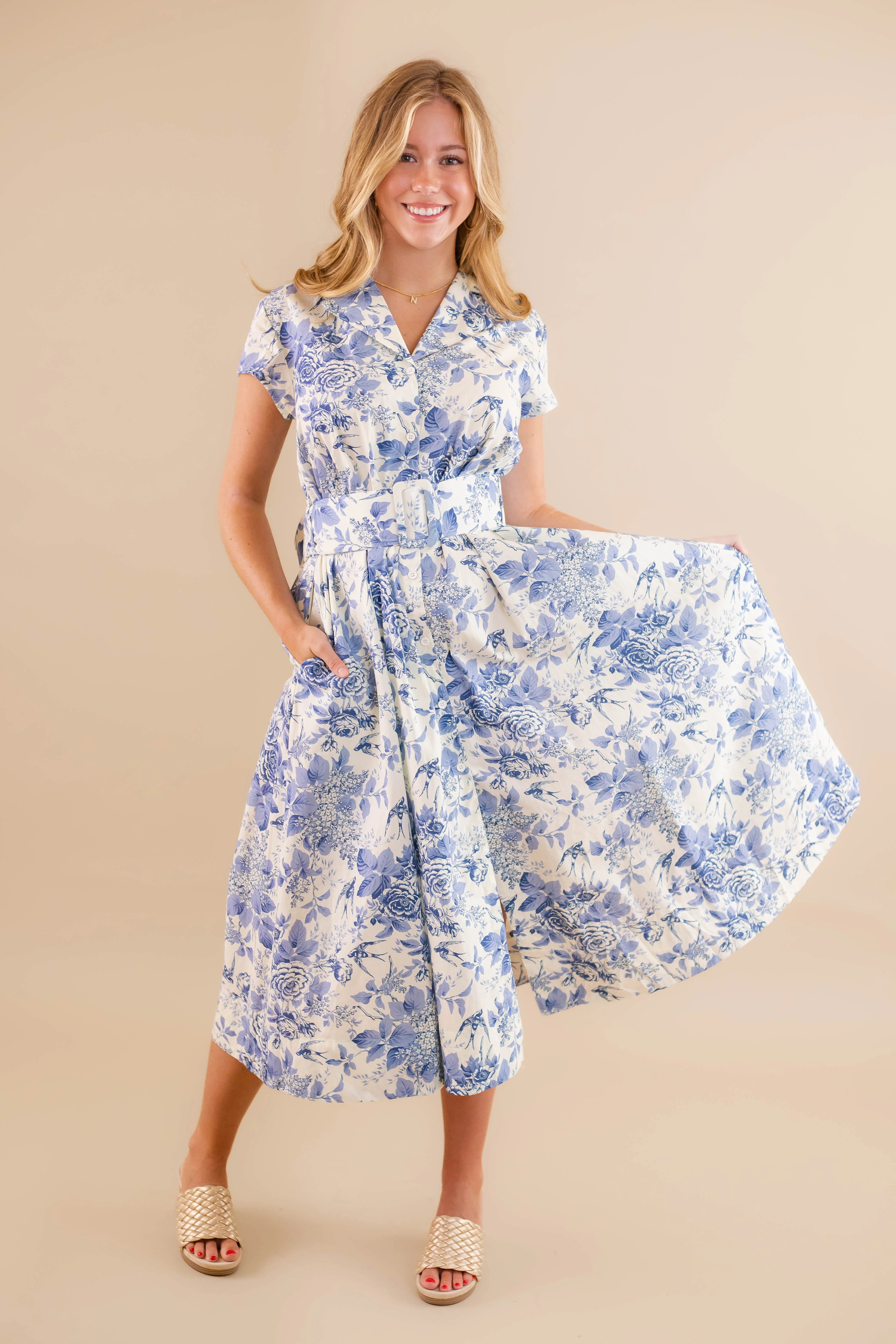 RESTOCK: An Optimist At Heart Midi Dress - Image 8