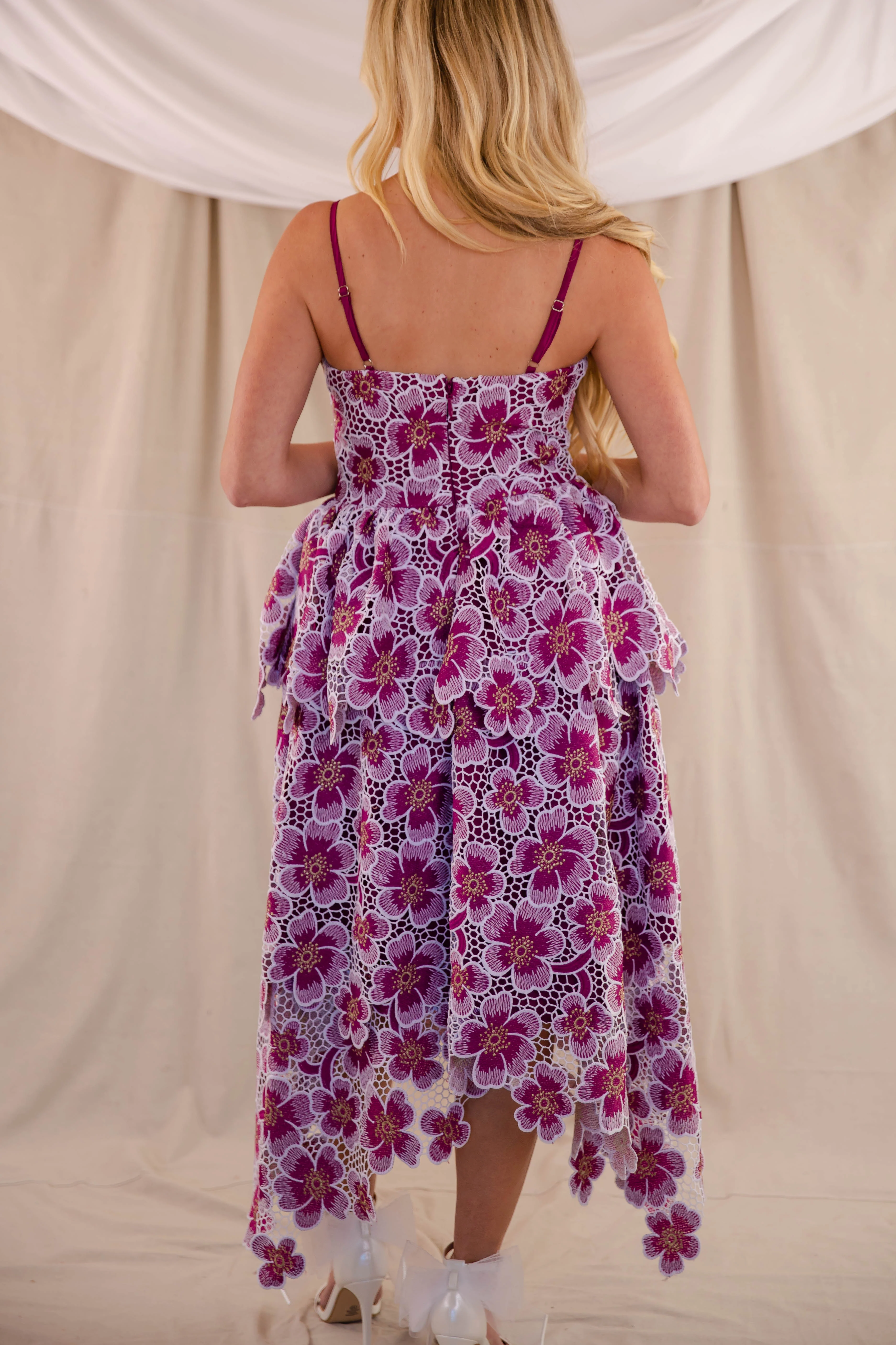 A Part Of The Crowd Midi Dress - Image 10