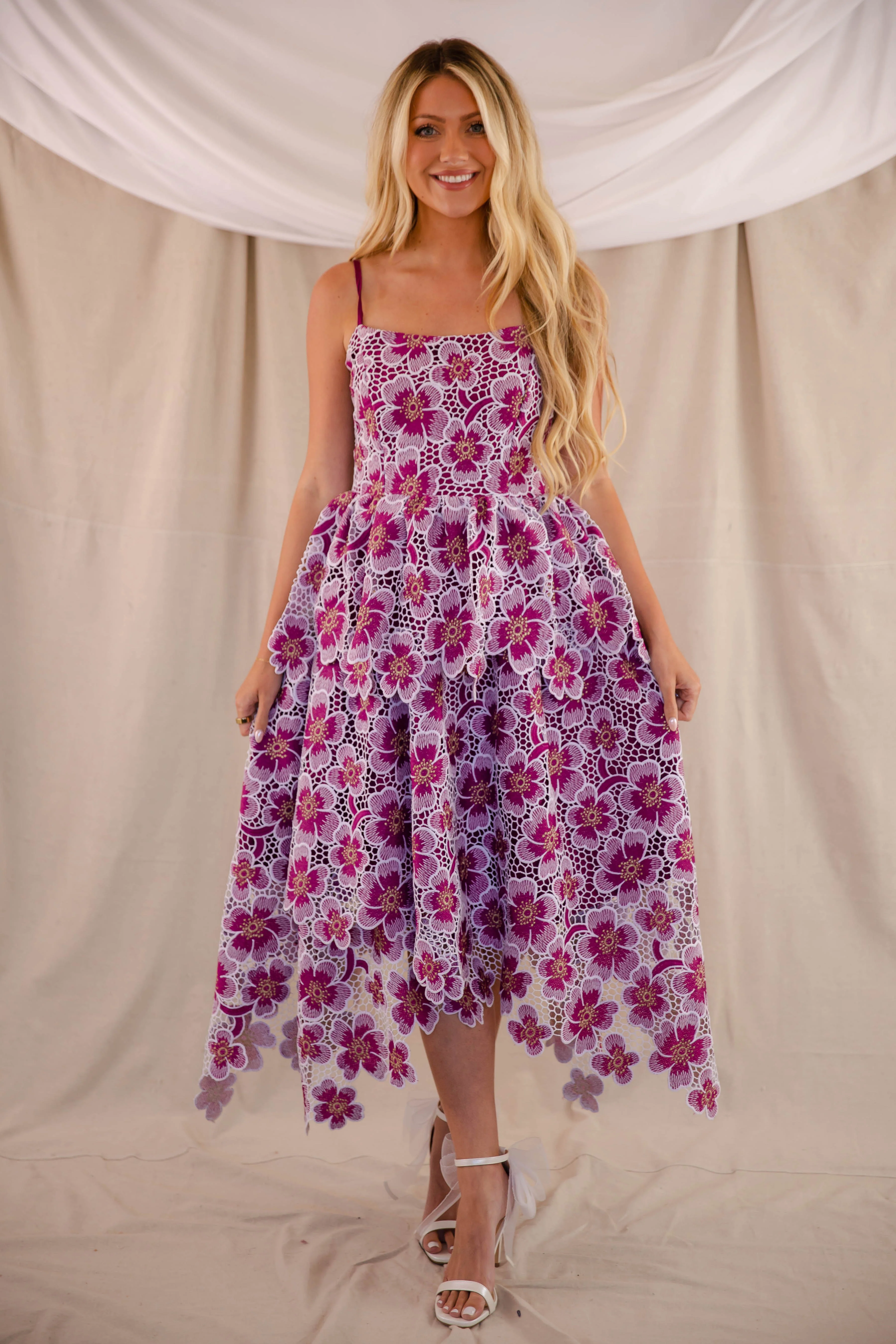 A Part Of The Crowd Midi Dress - Image 11