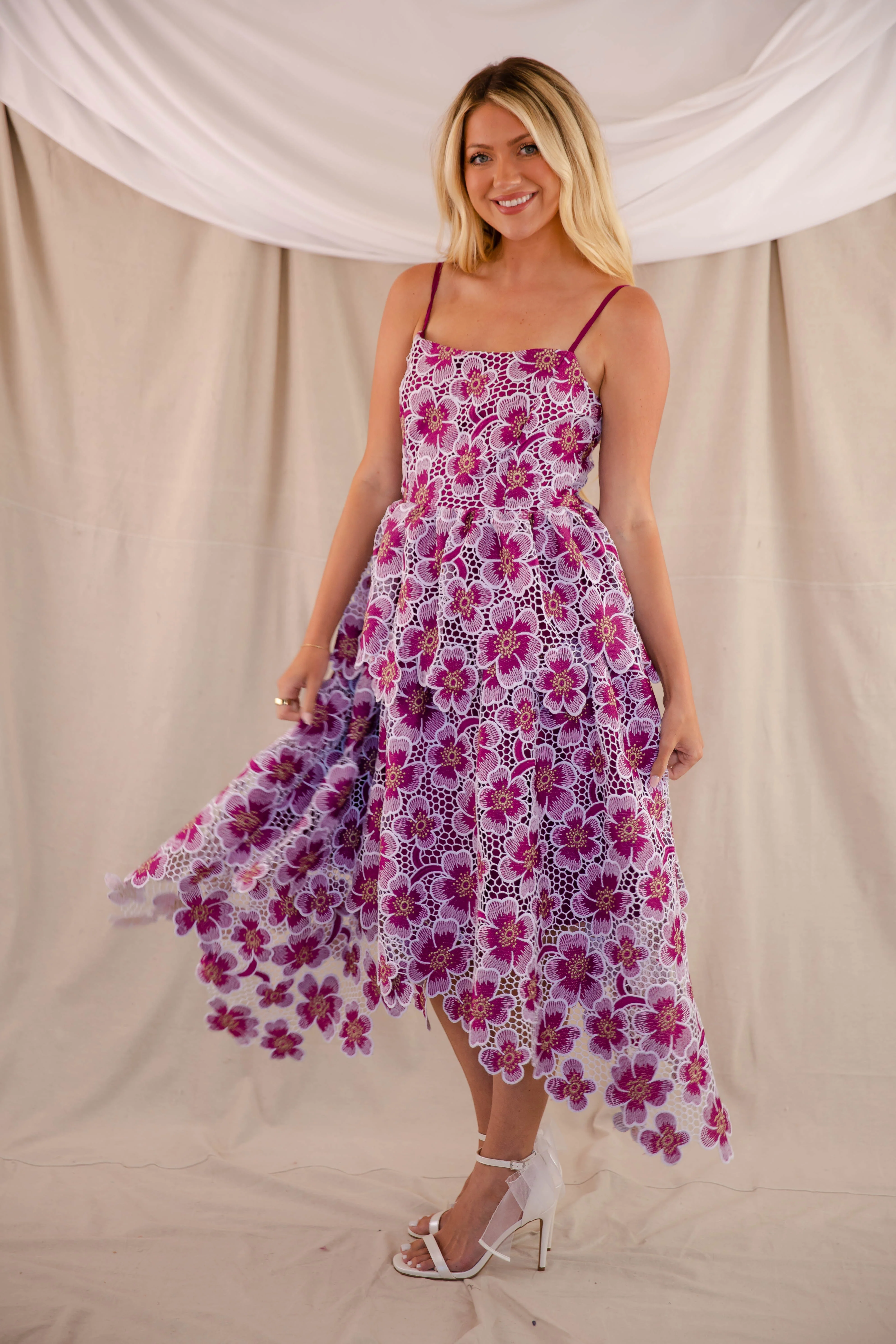 A Part Of The Crowd Midi Dress - Image 5