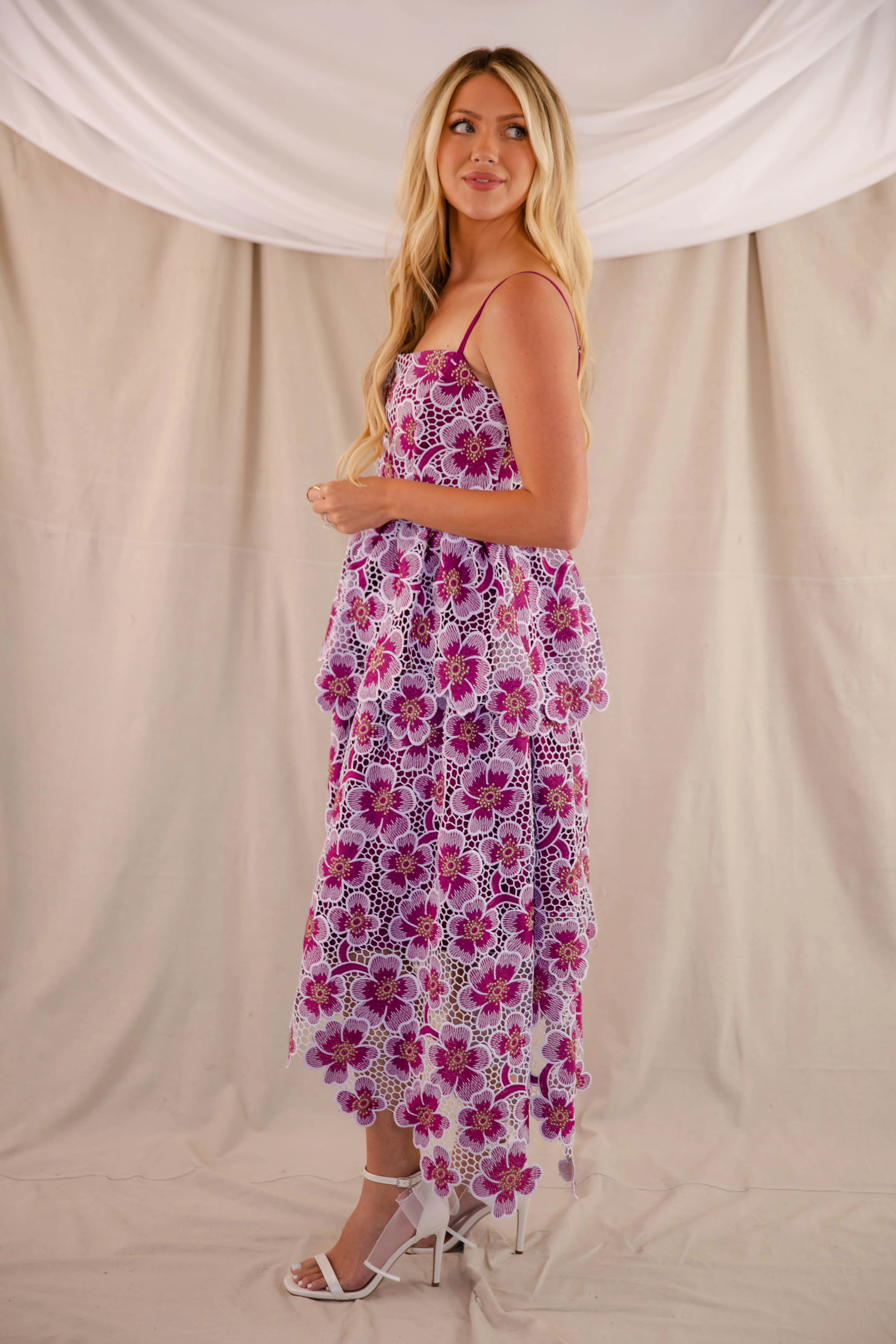 A Part Of The Crowd Midi Dress - Image 9