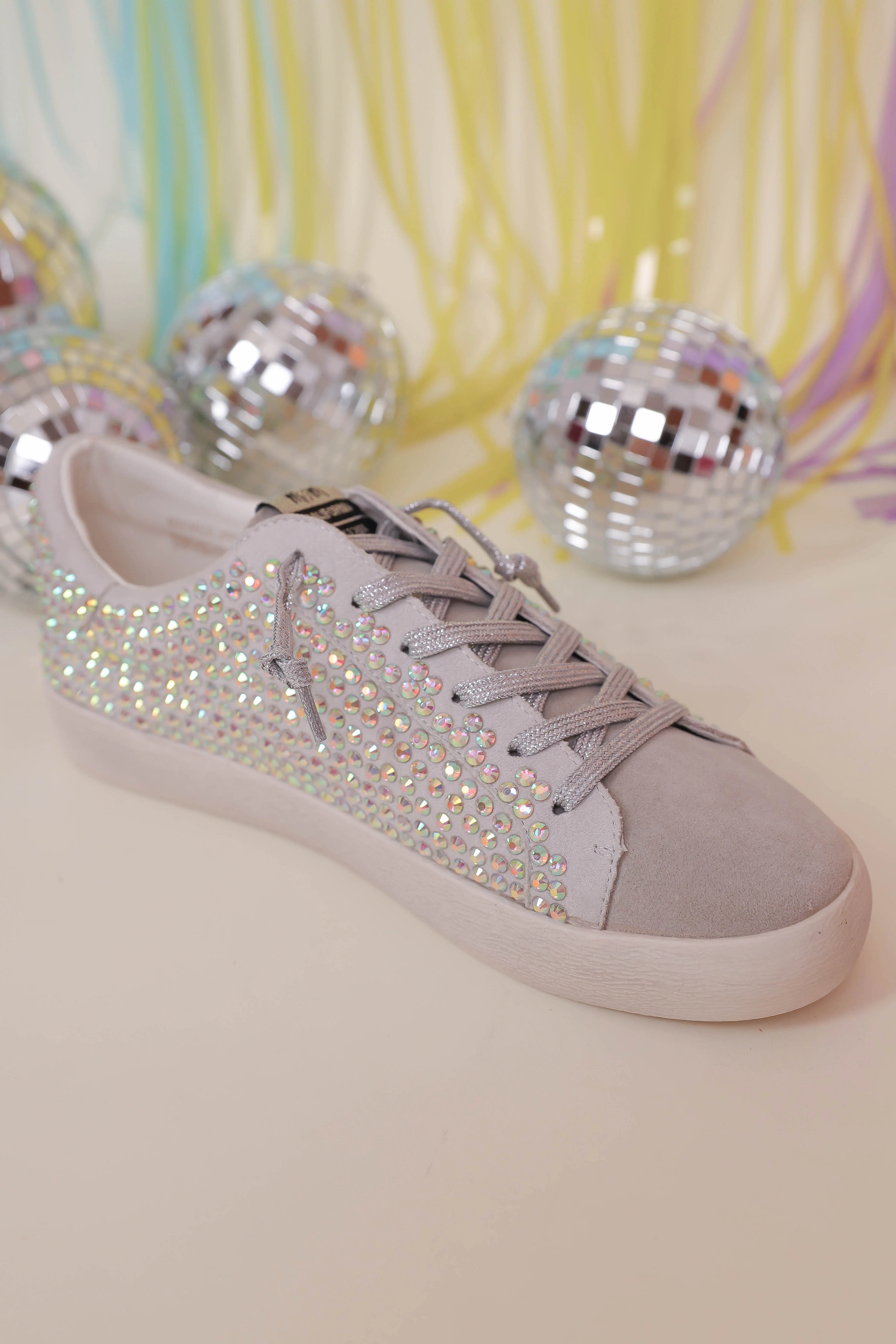 RESTOCK: Blake Rhinestone Sneakers - Image 5