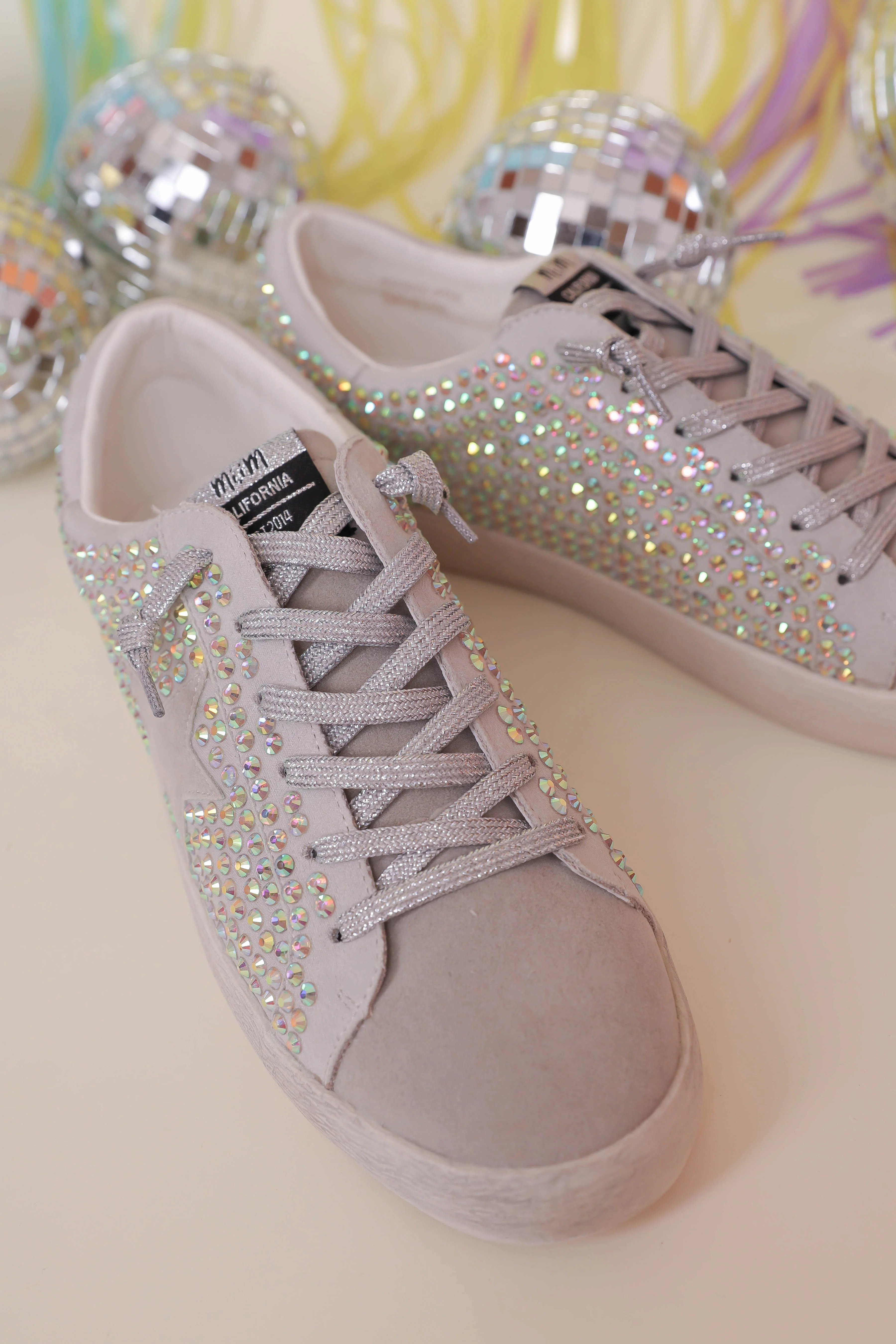 RESTOCK: Blake Rhinestone Sneakers - Image 6