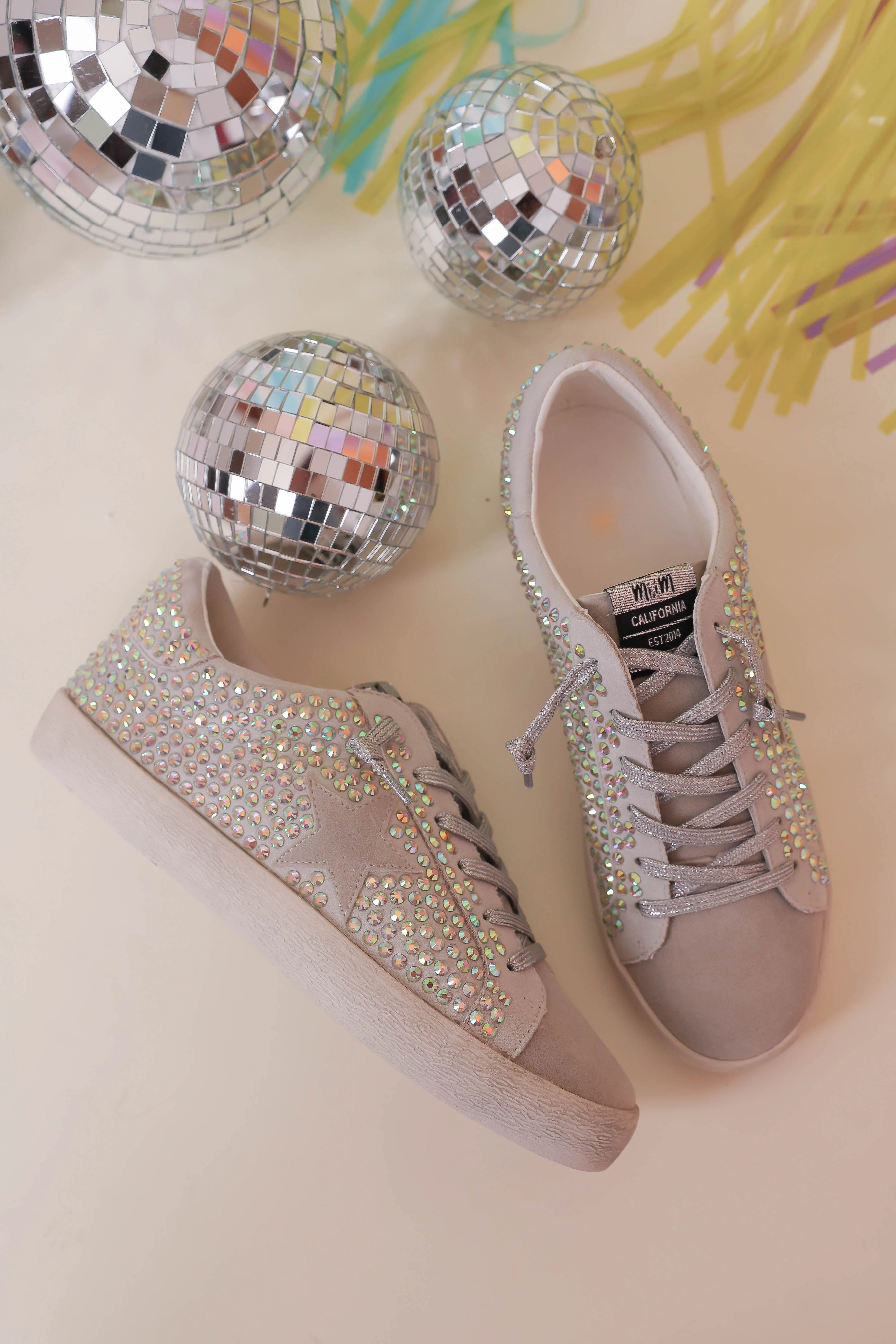 RESTOCK: Blake Rhinestone Sneakers - Image 8