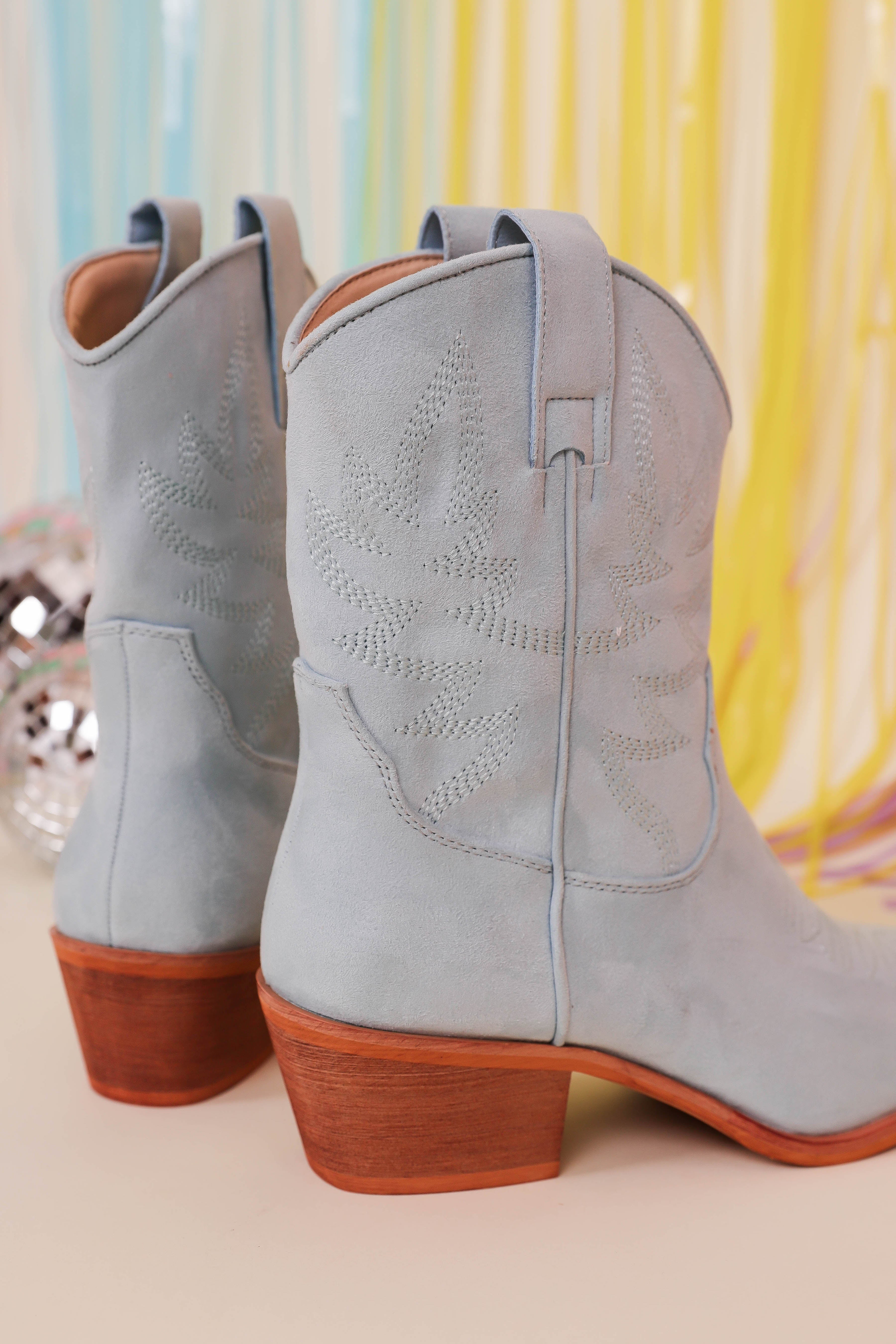 Claire Western Boots-Blue - Image 10