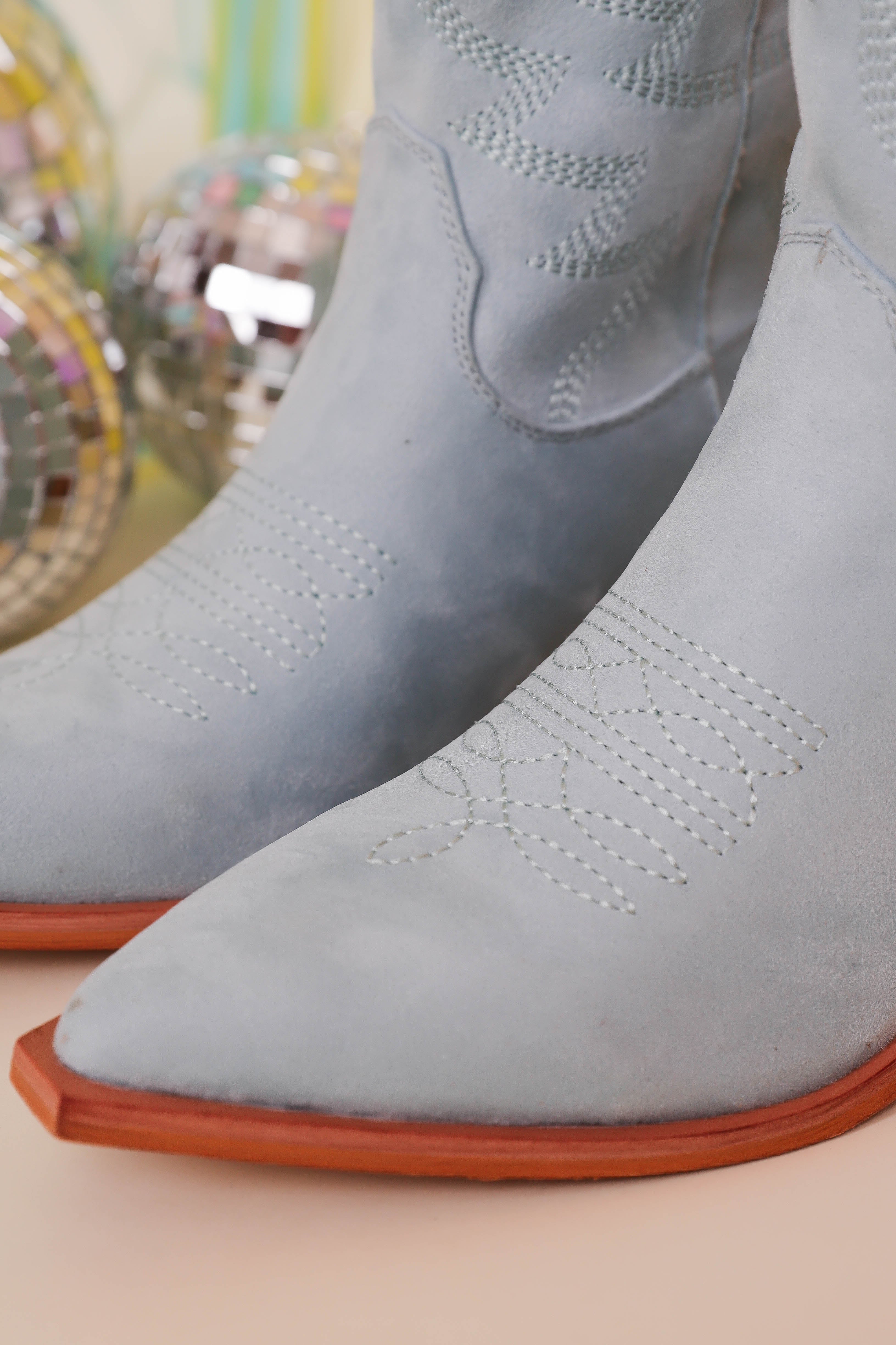 Claire Western Boots-Blue - Image 7