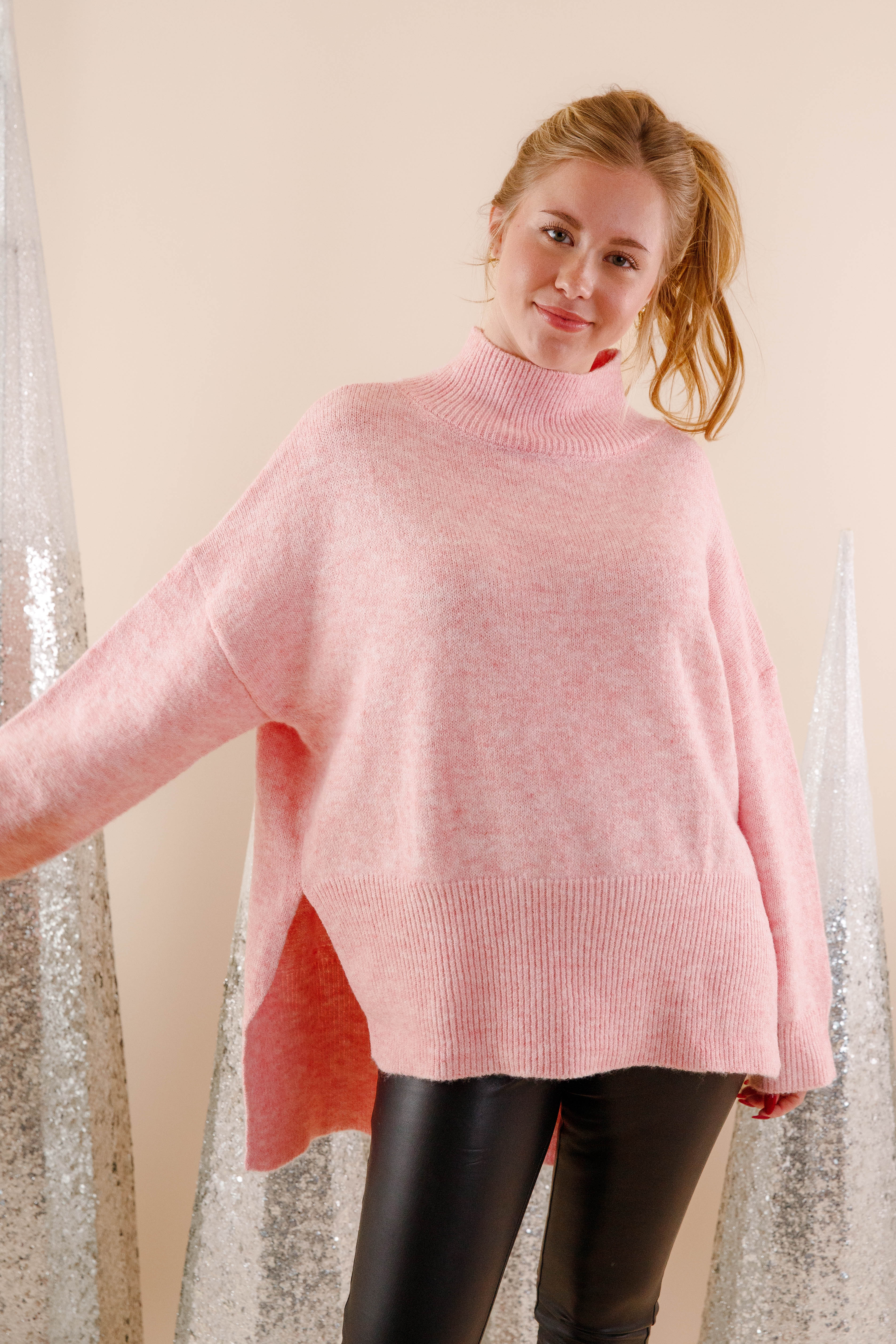 Cozy Activities Sweater-Blush - Image 4