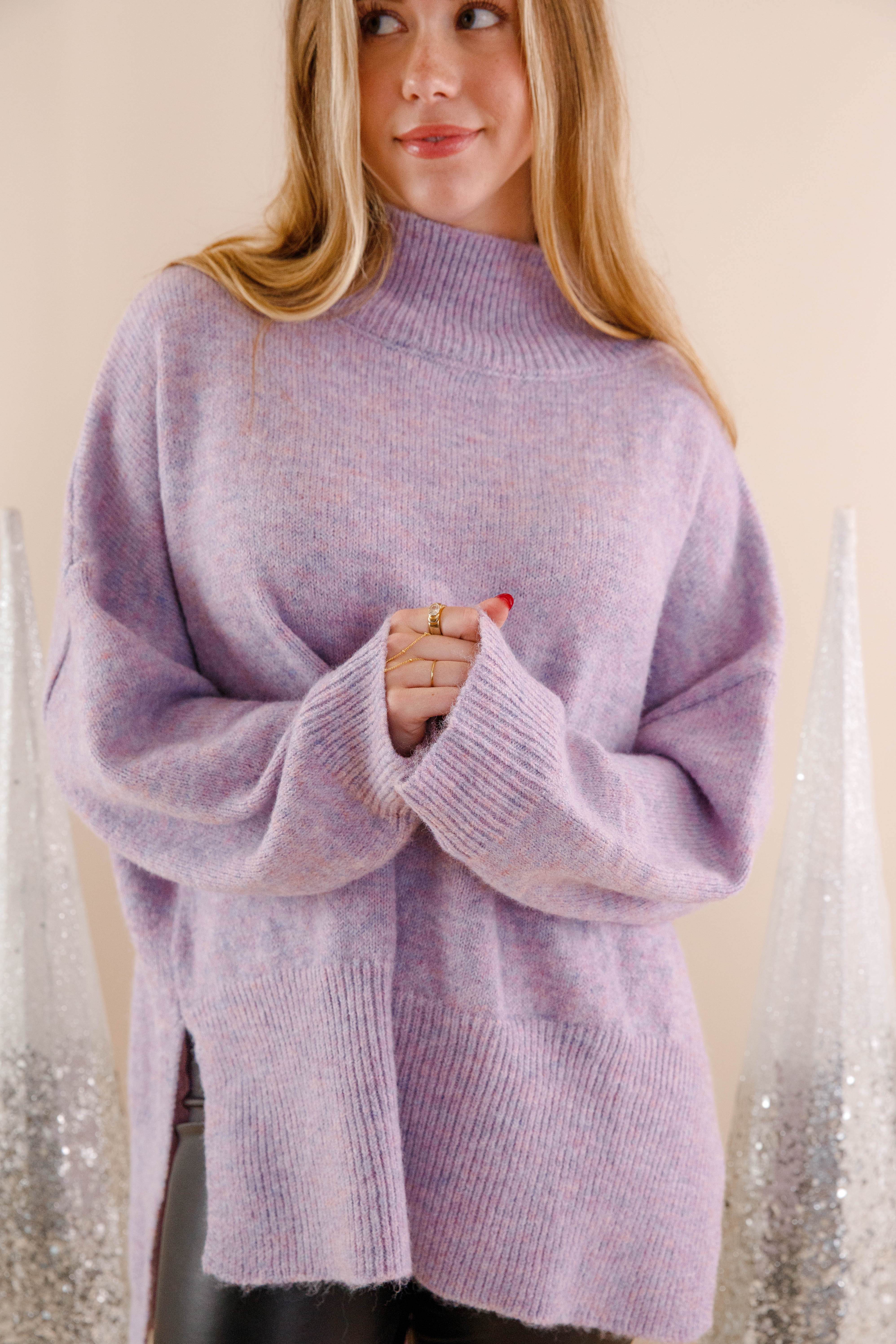 Cozy Activities Sweater-Lilac - Image 6