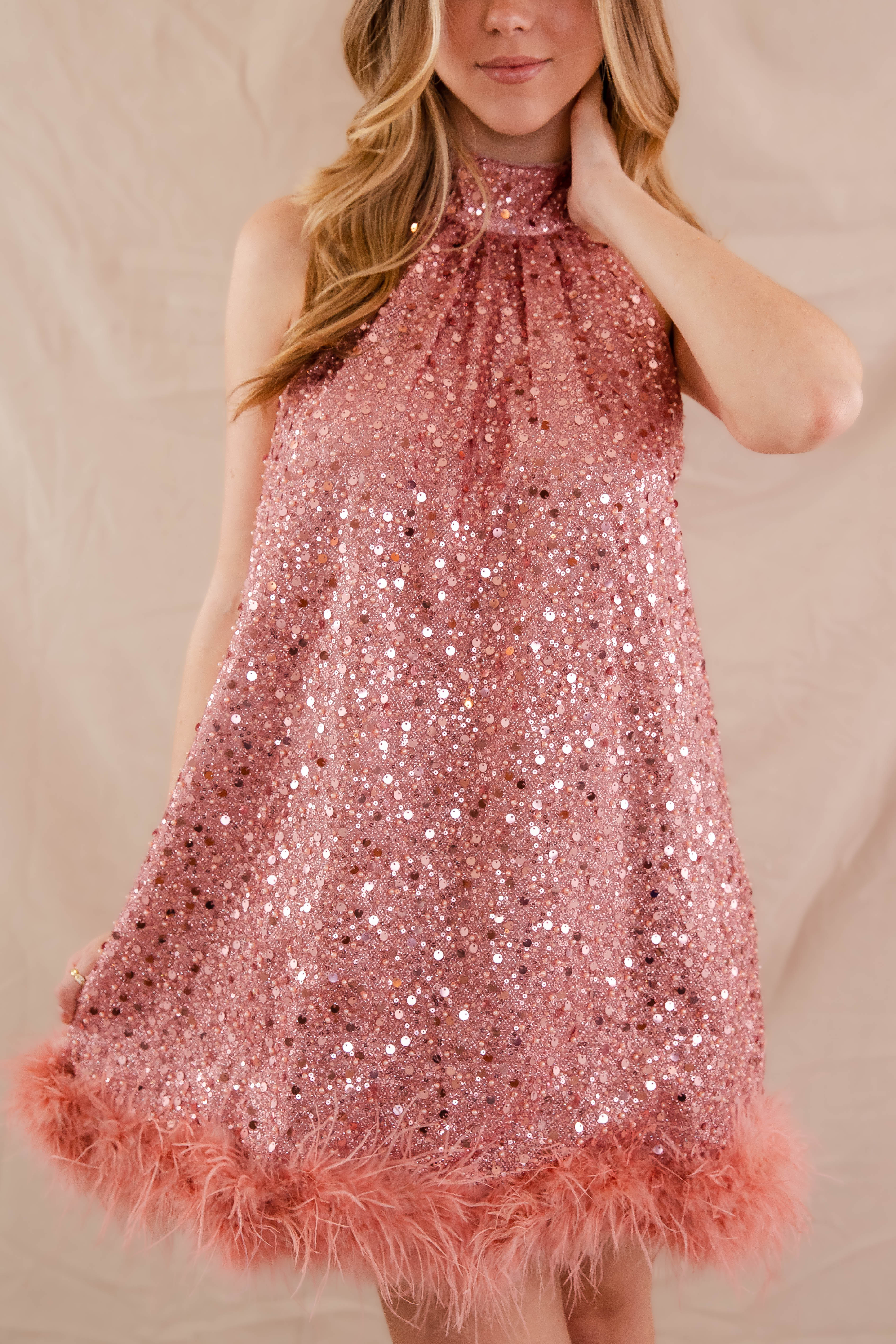 RESTOCK: Dash Of Glam Sequin Mini Dress - Image 4