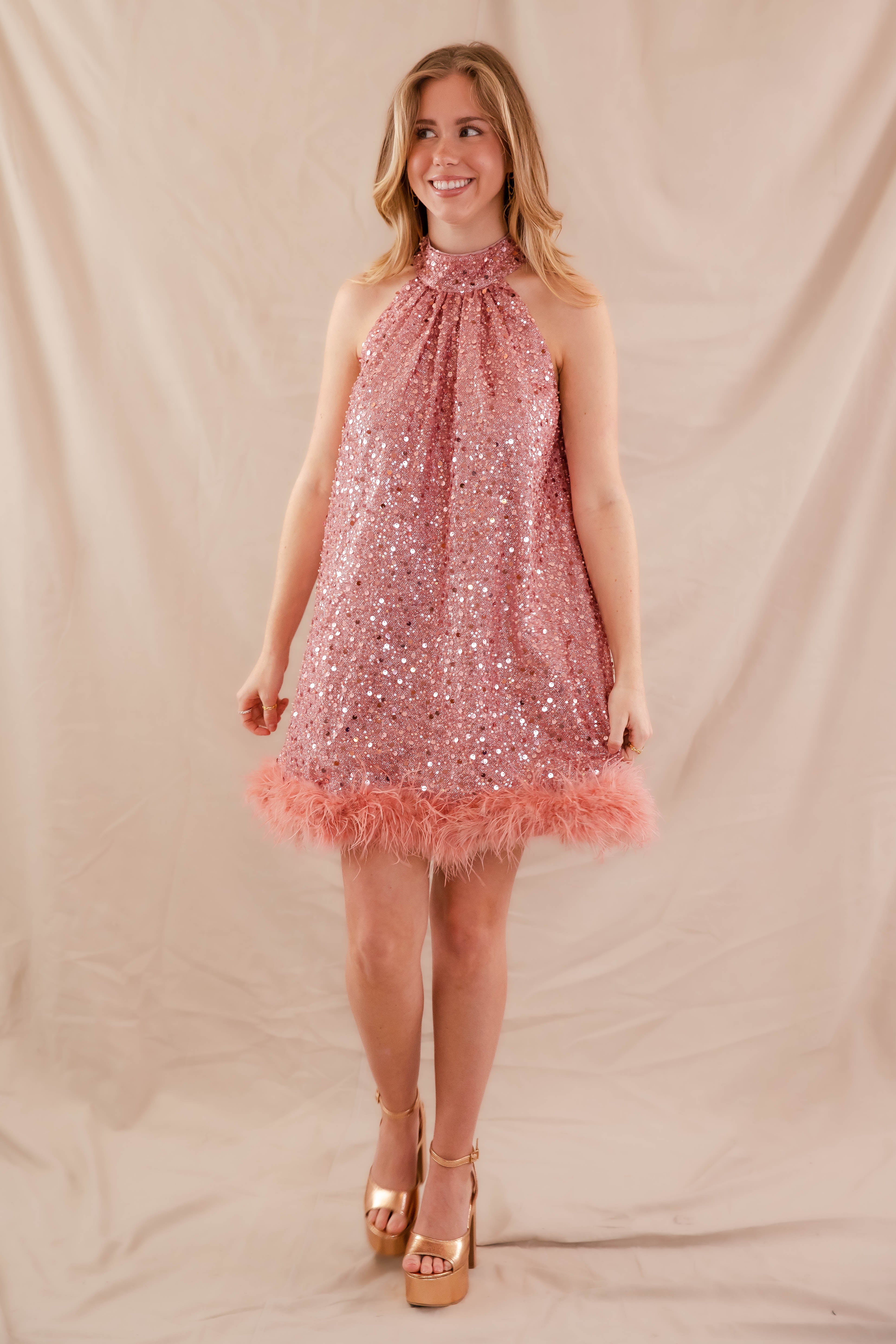 RESTOCK: Dash Of Glam Sequin Mini Dress - Image 9