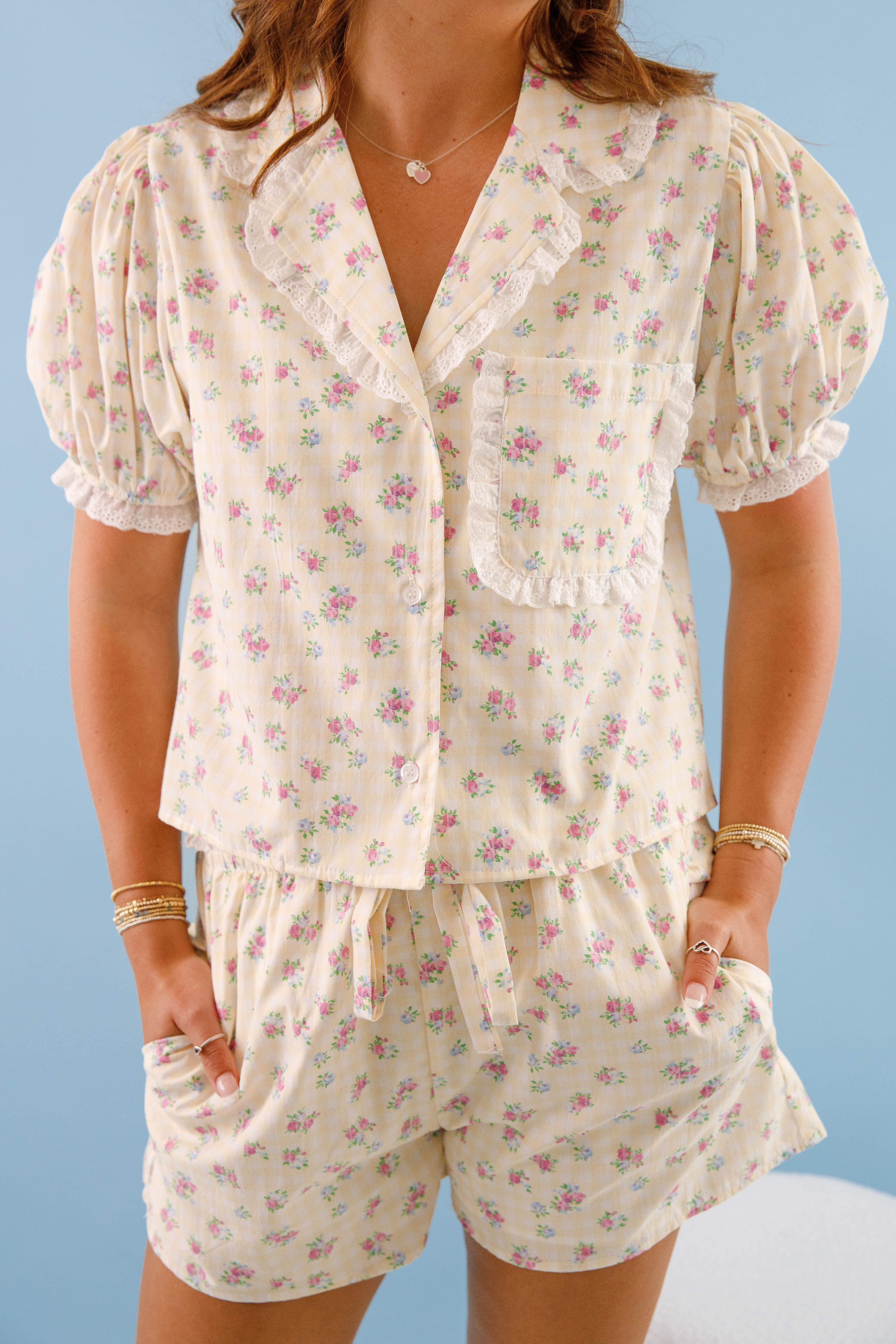 Dreaming Til Sunshine Pajama Top - Image 5