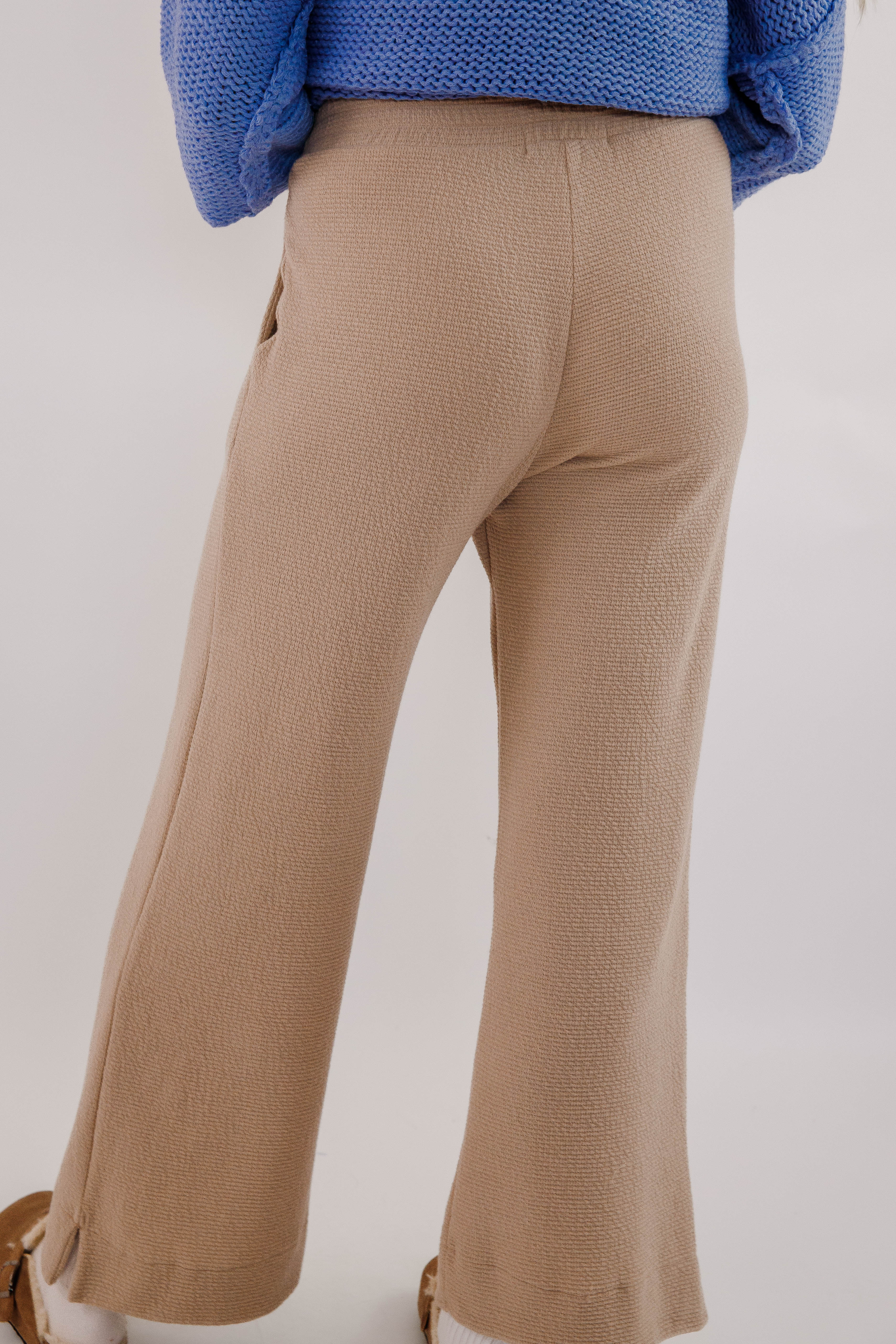 Frequent Flyer Lounge Pants-Taupe - Image 7