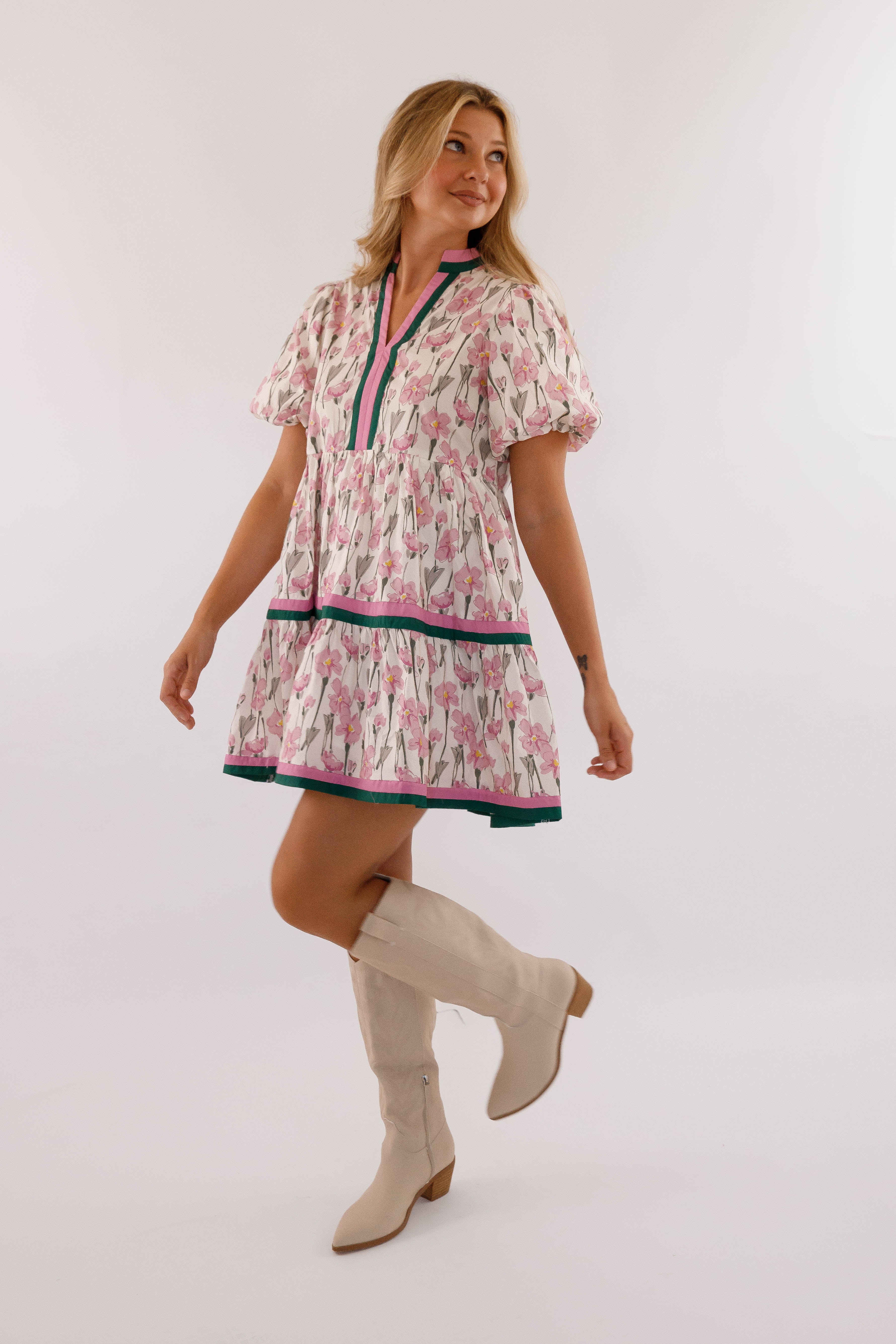 RESTOCK: Gentle On My Mind Dress-Purple - Image 4