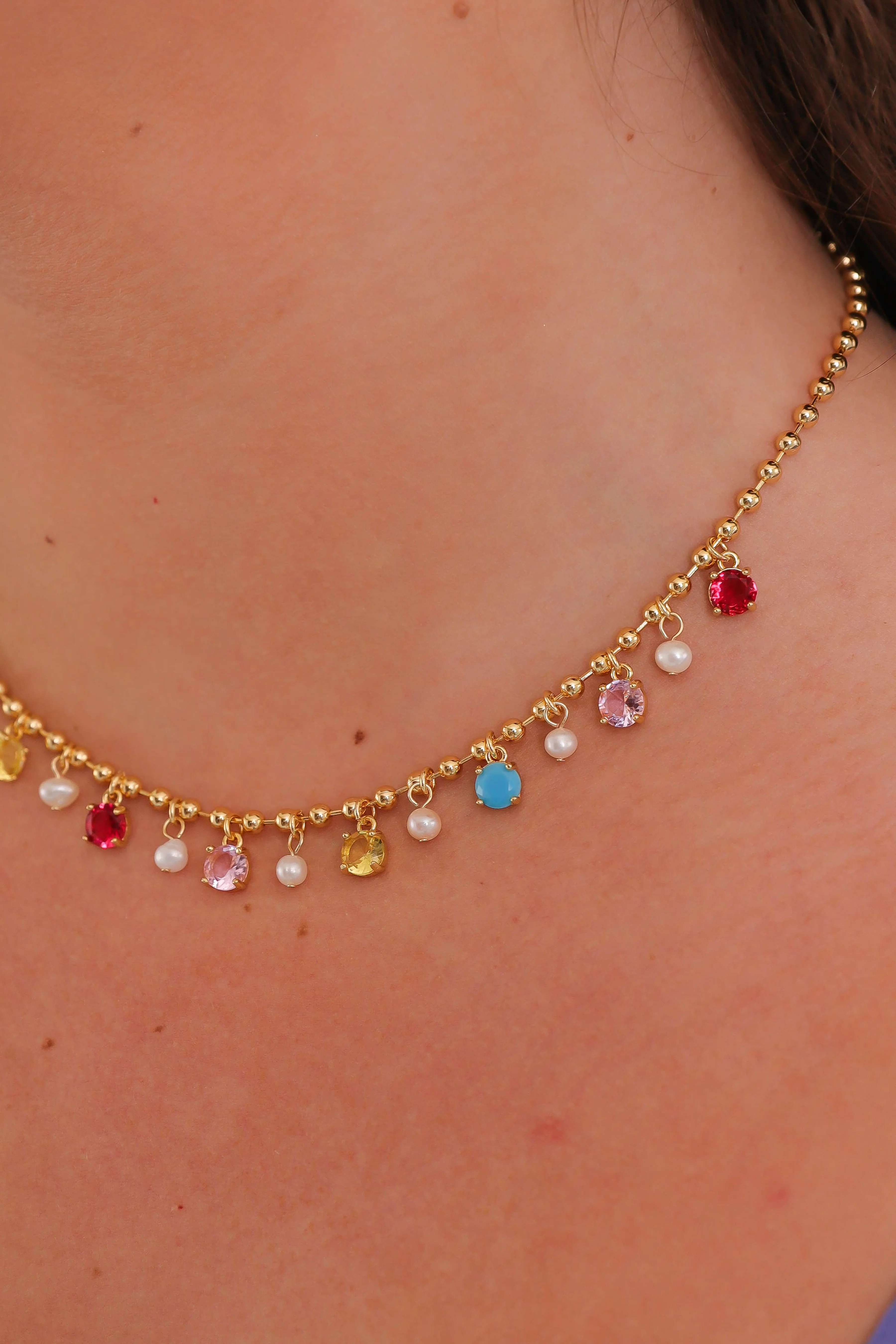 Good Times Only Charm Necklace - Image 3