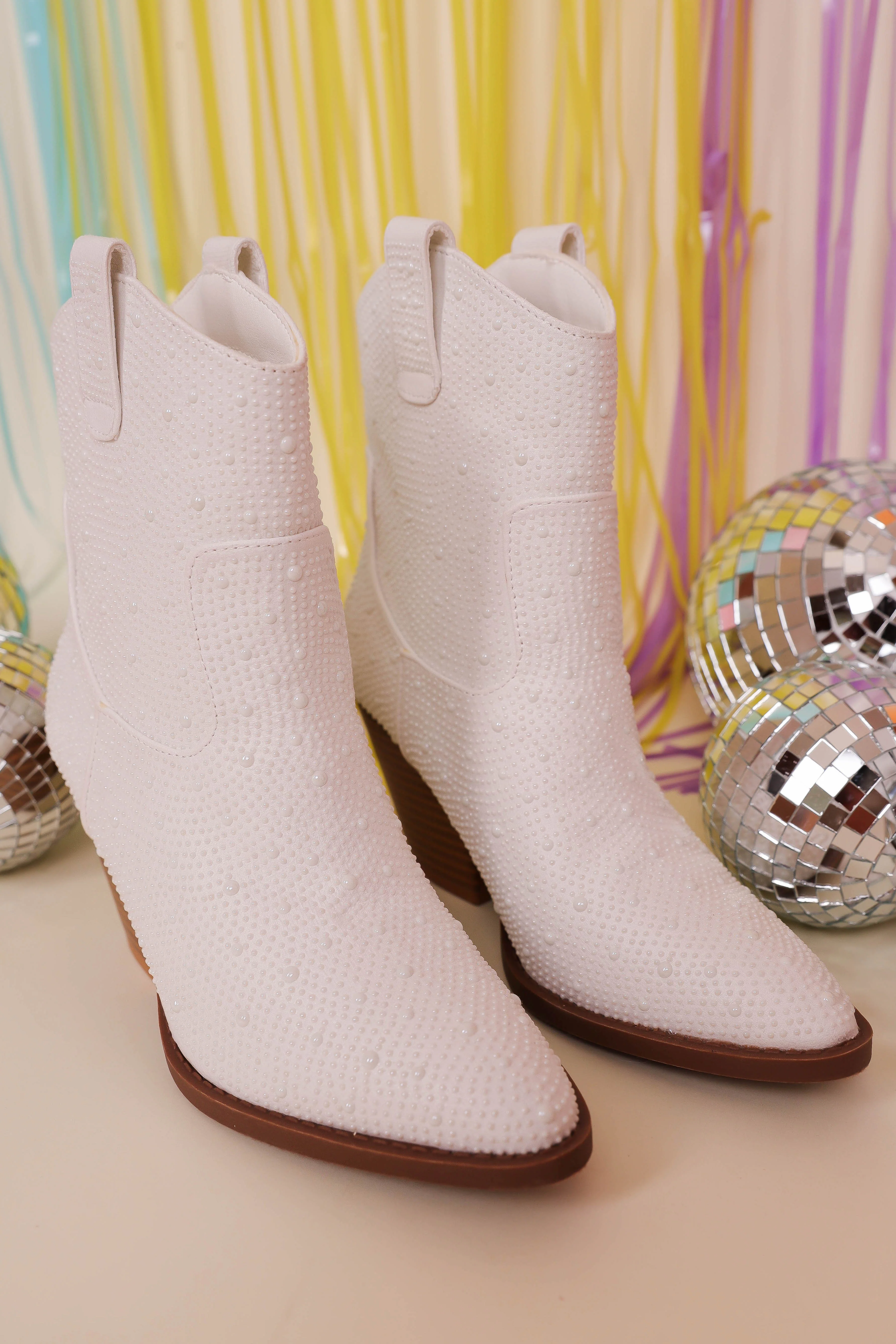 RESTOCK: Gretchen Pearl Booties - Image 6