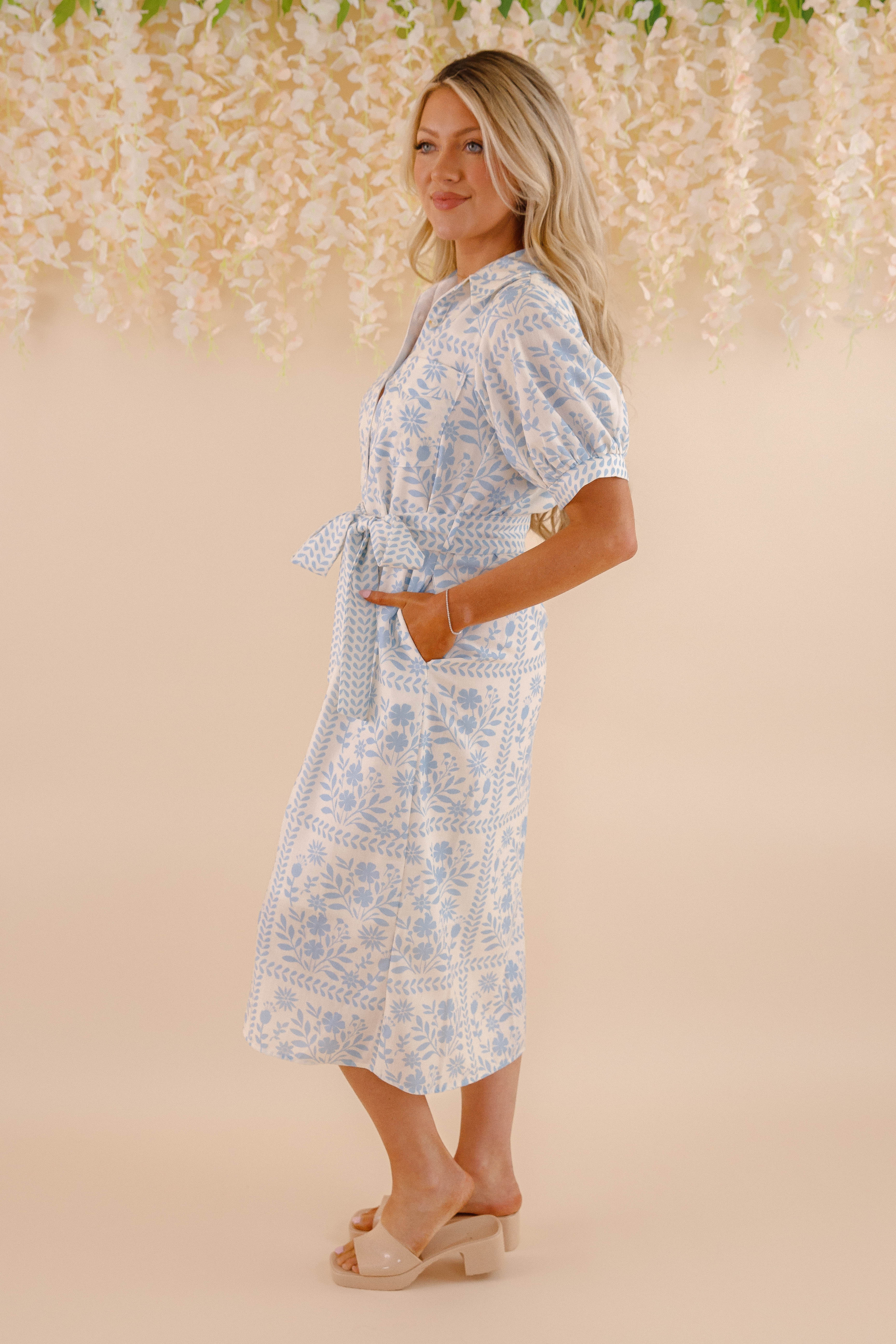 RESTOCK: Hello From Mykonos Midi Dress - Image 4