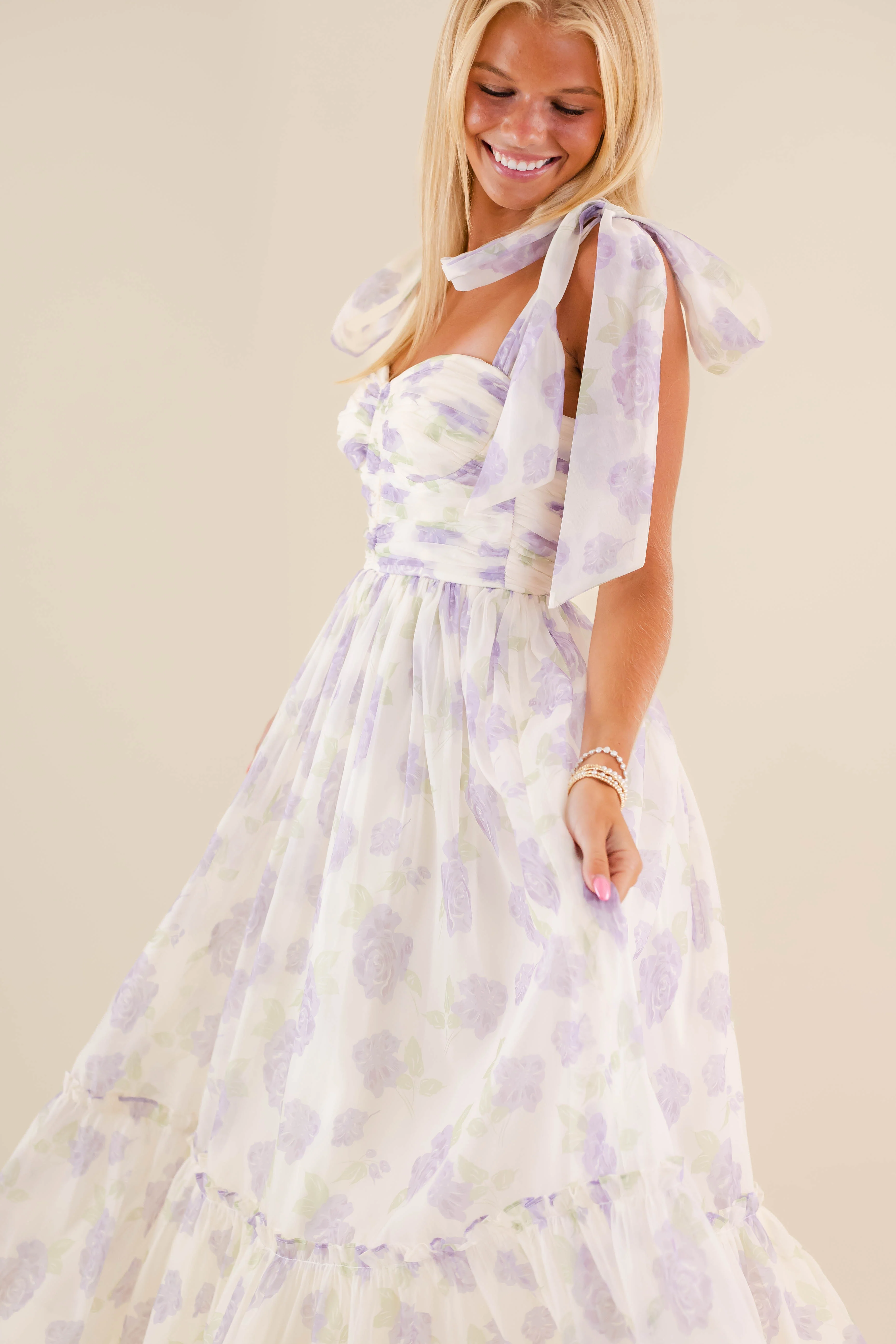 Waiting For My Chance Maxi Dress-Lilac - Image 7