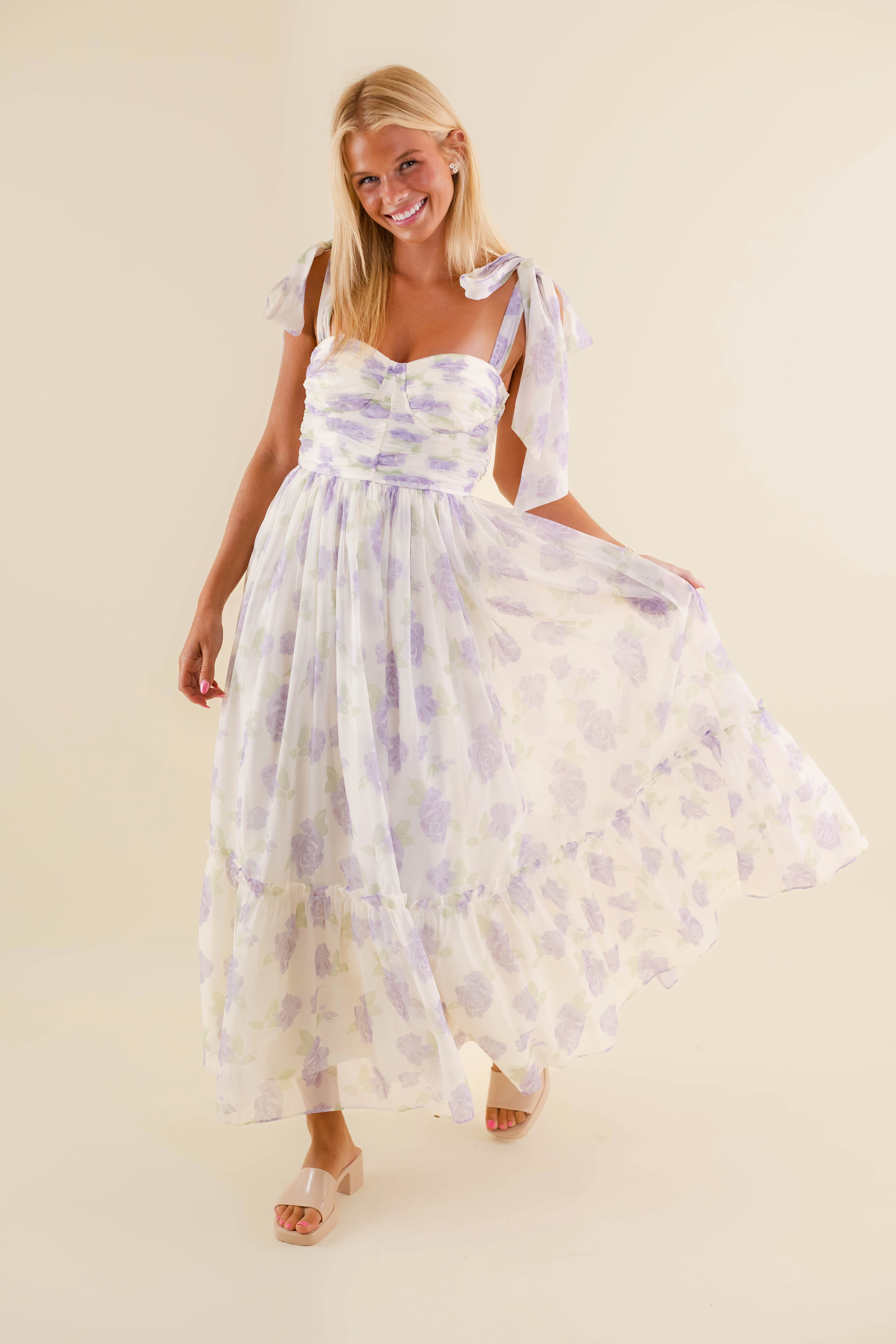 Waiting For My Chance Maxi Dress-Lilac - Image 8