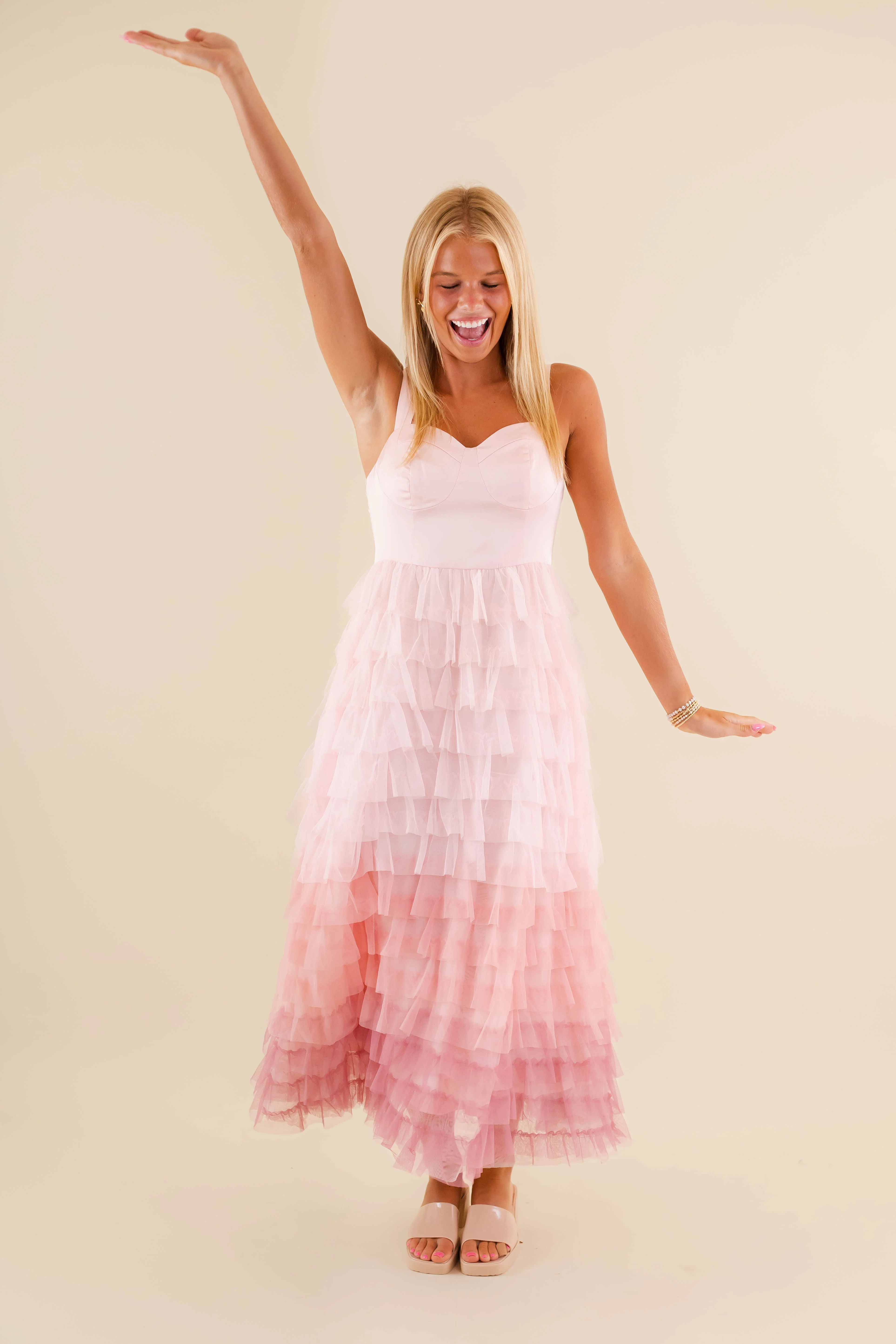 Just Like That Tulle Midi Dress - Image 4