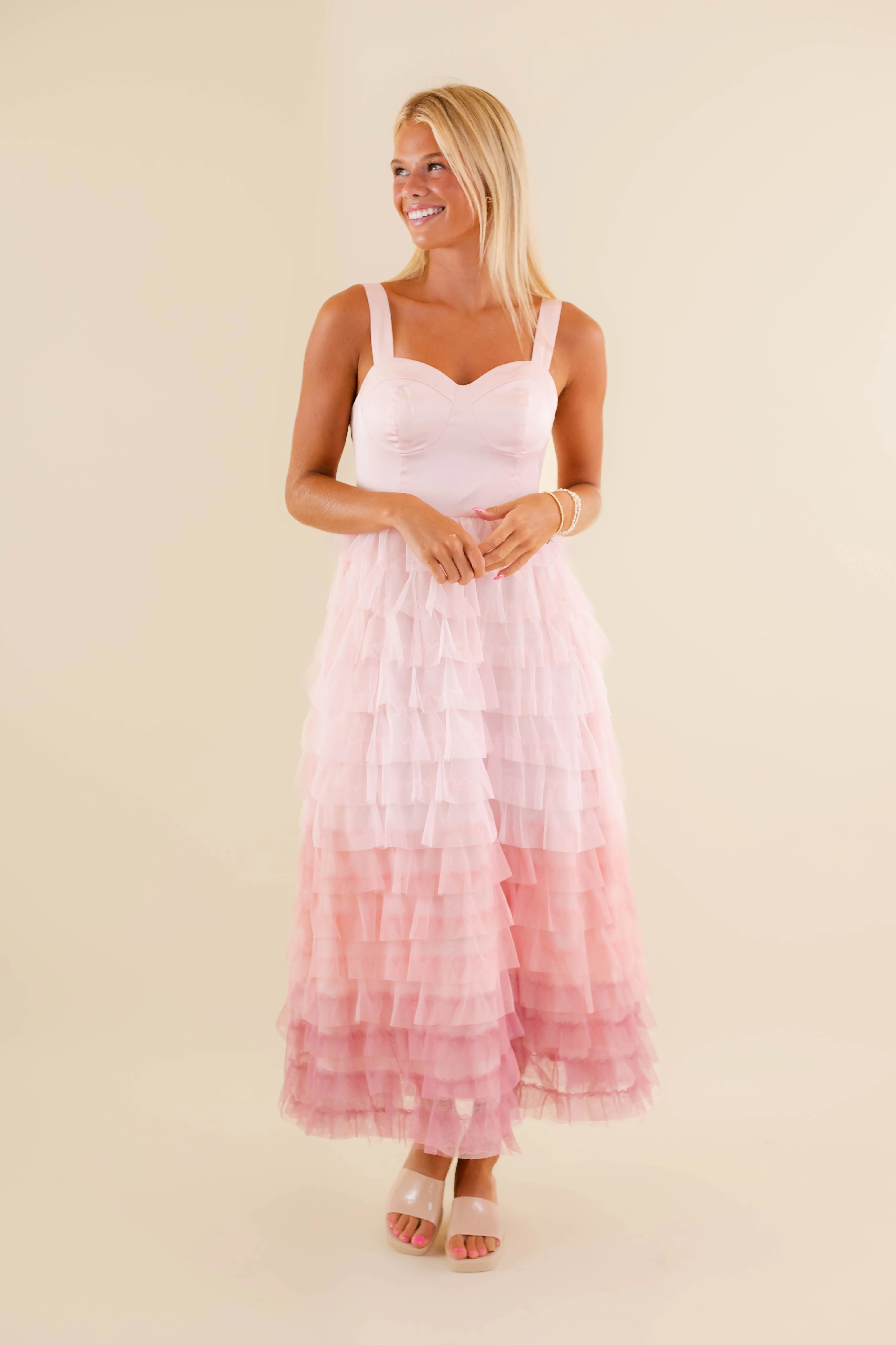 Just Like That Tulle Midi Dress - Image 5