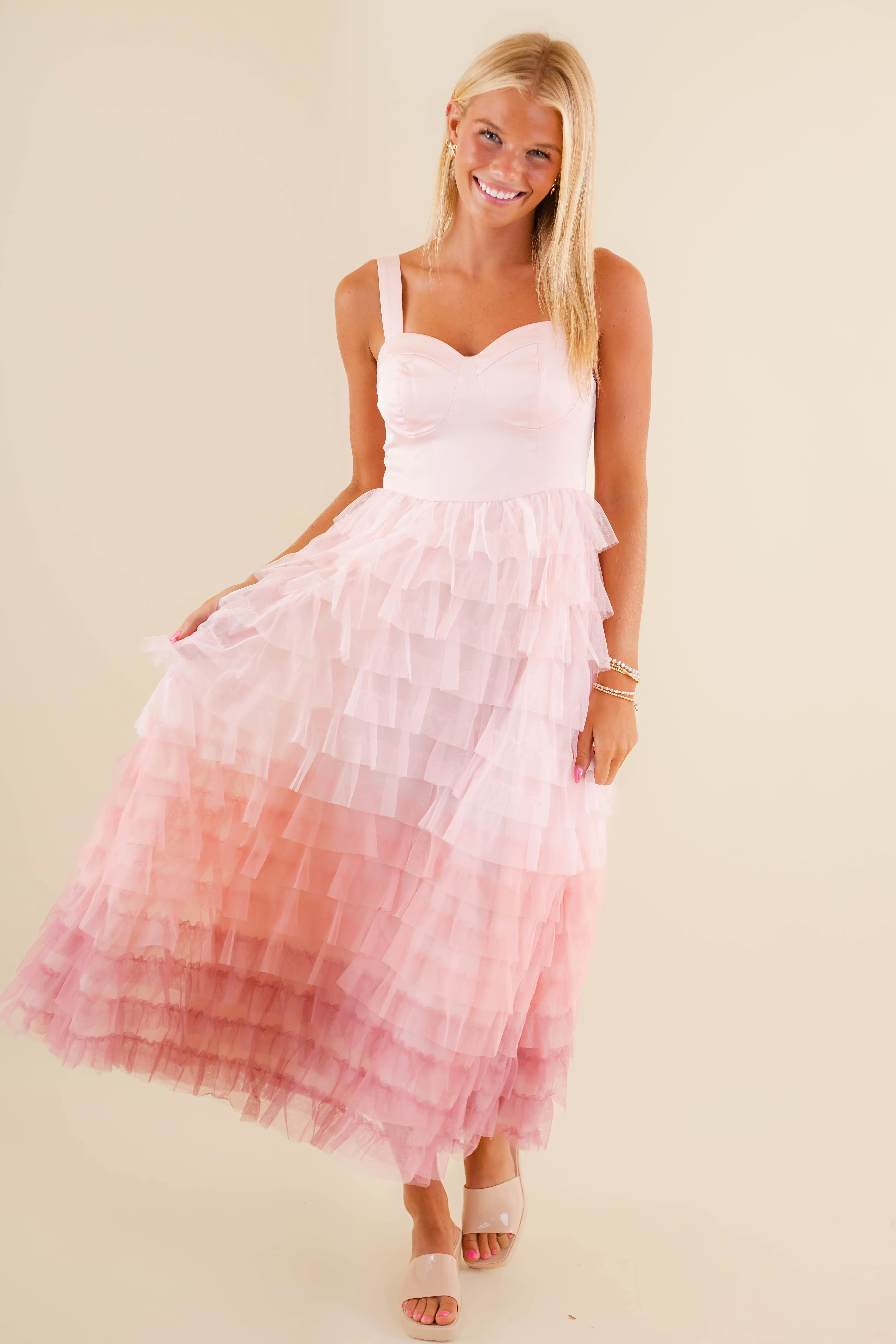 Just Like That Tulle Midi Dress - Image 6