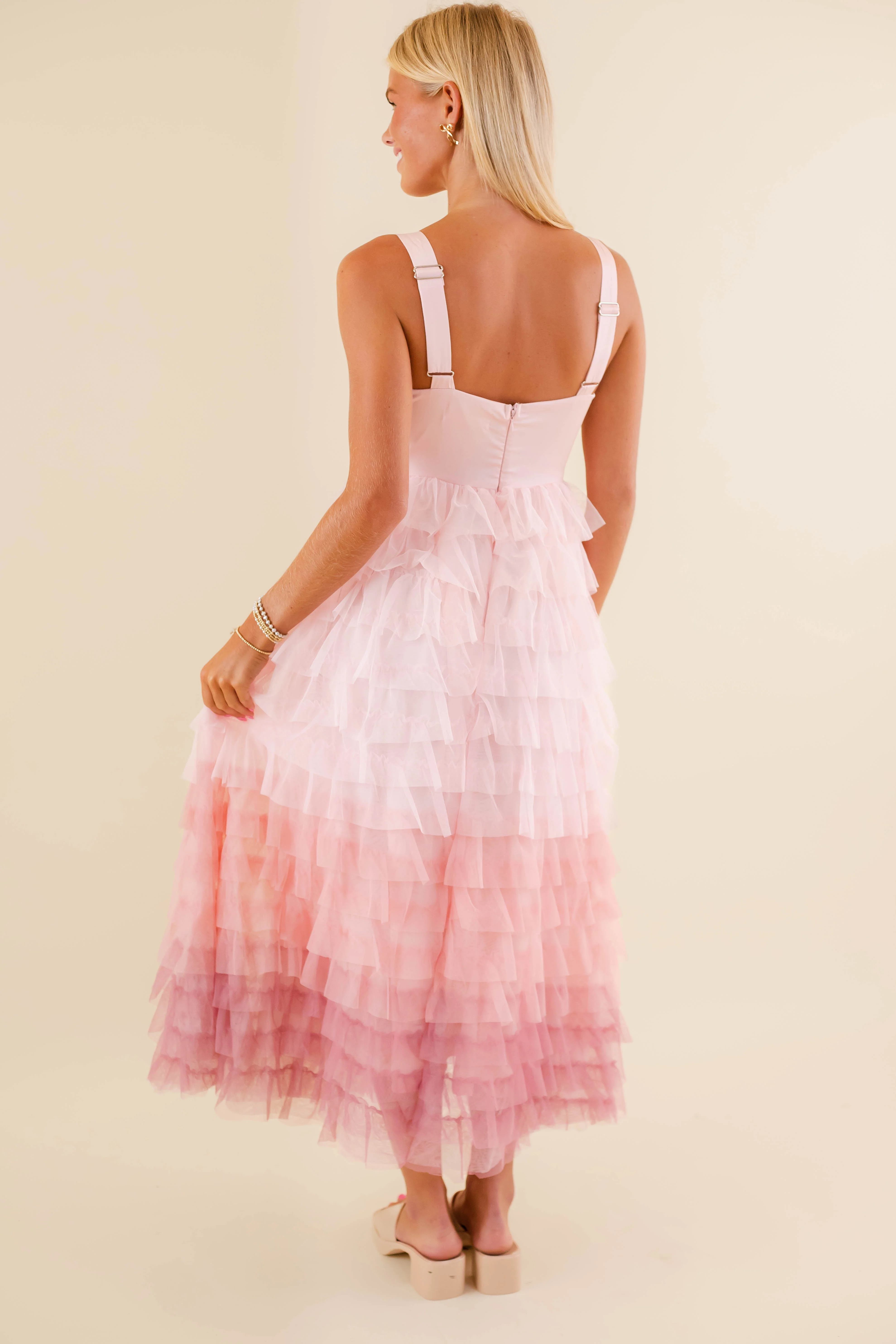 Just Like That Tulle Midi Dress - Image 9