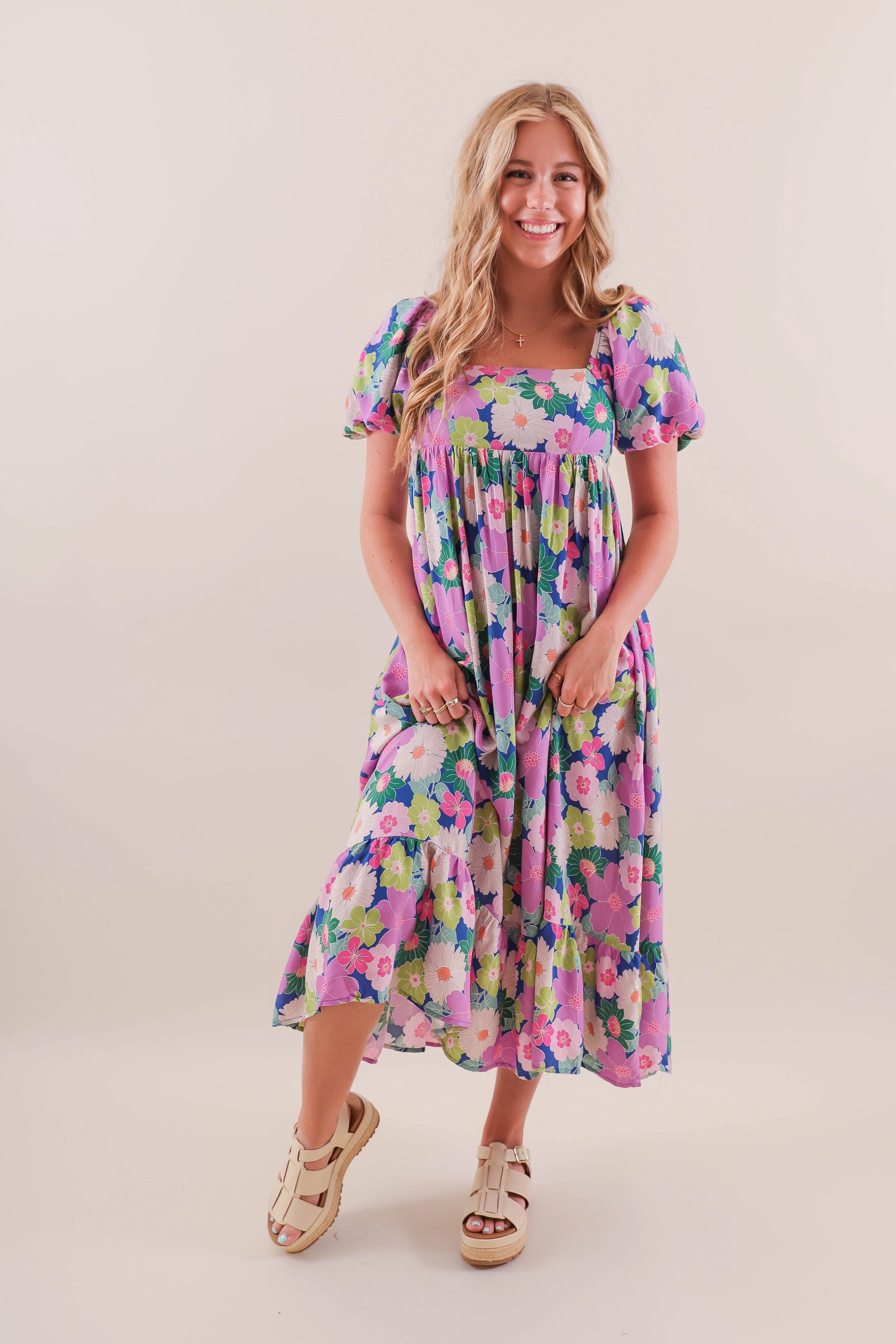 RESTOCK: Lots to Ponder Midi Dress - Image 5