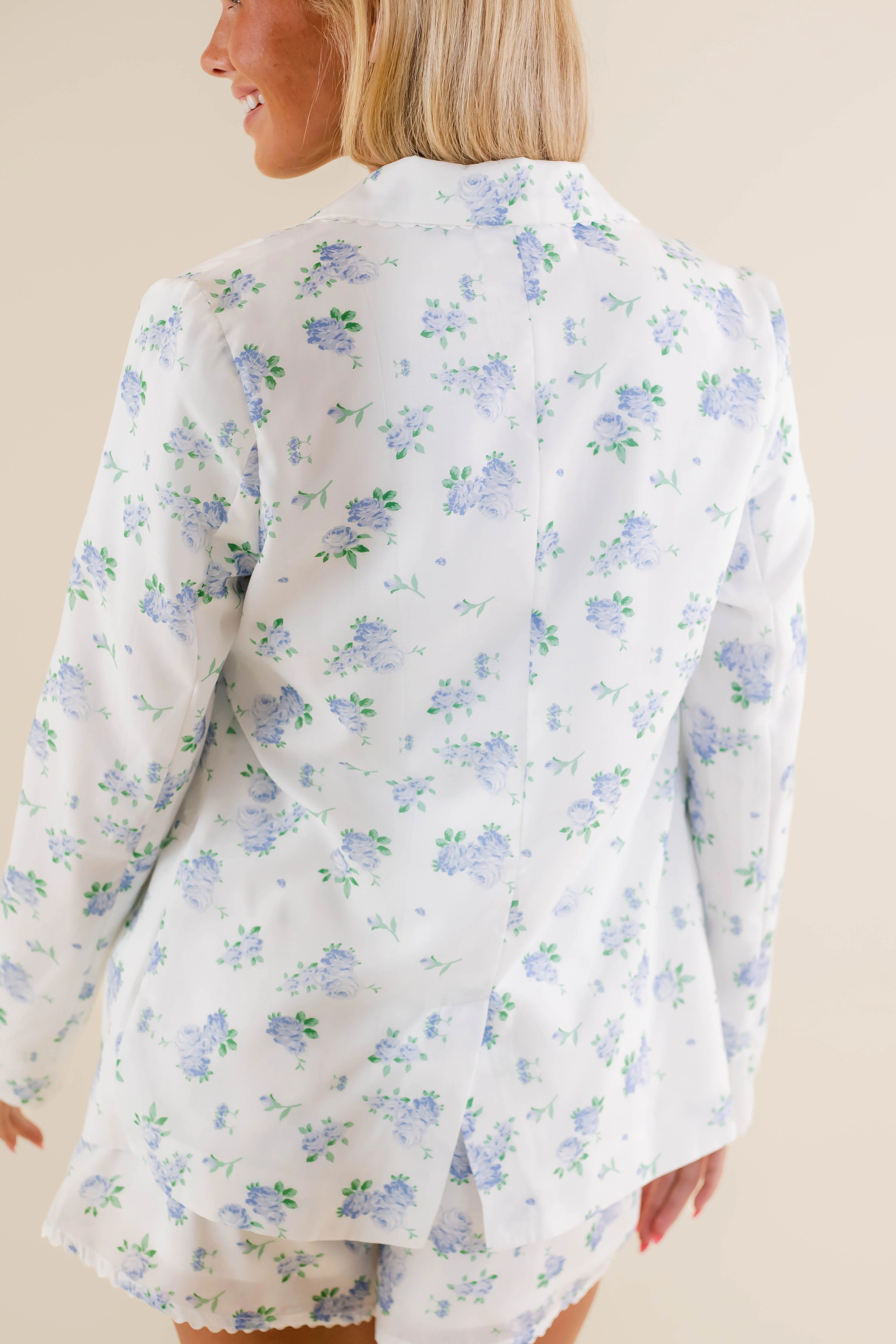 My Dearest Love Blazer-Blue - Image 9