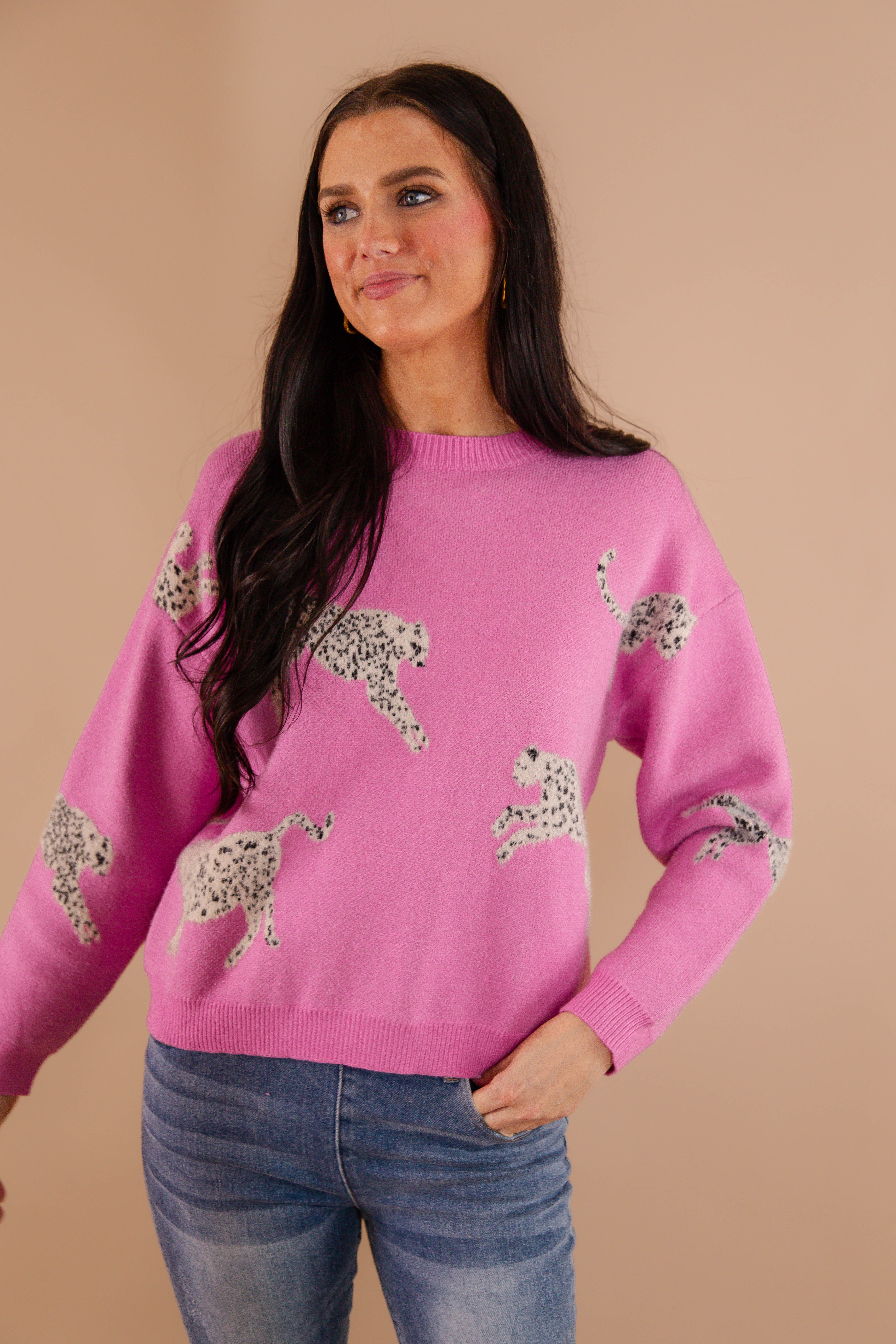 My Wild Idea Sweater-Orchid - Image 5