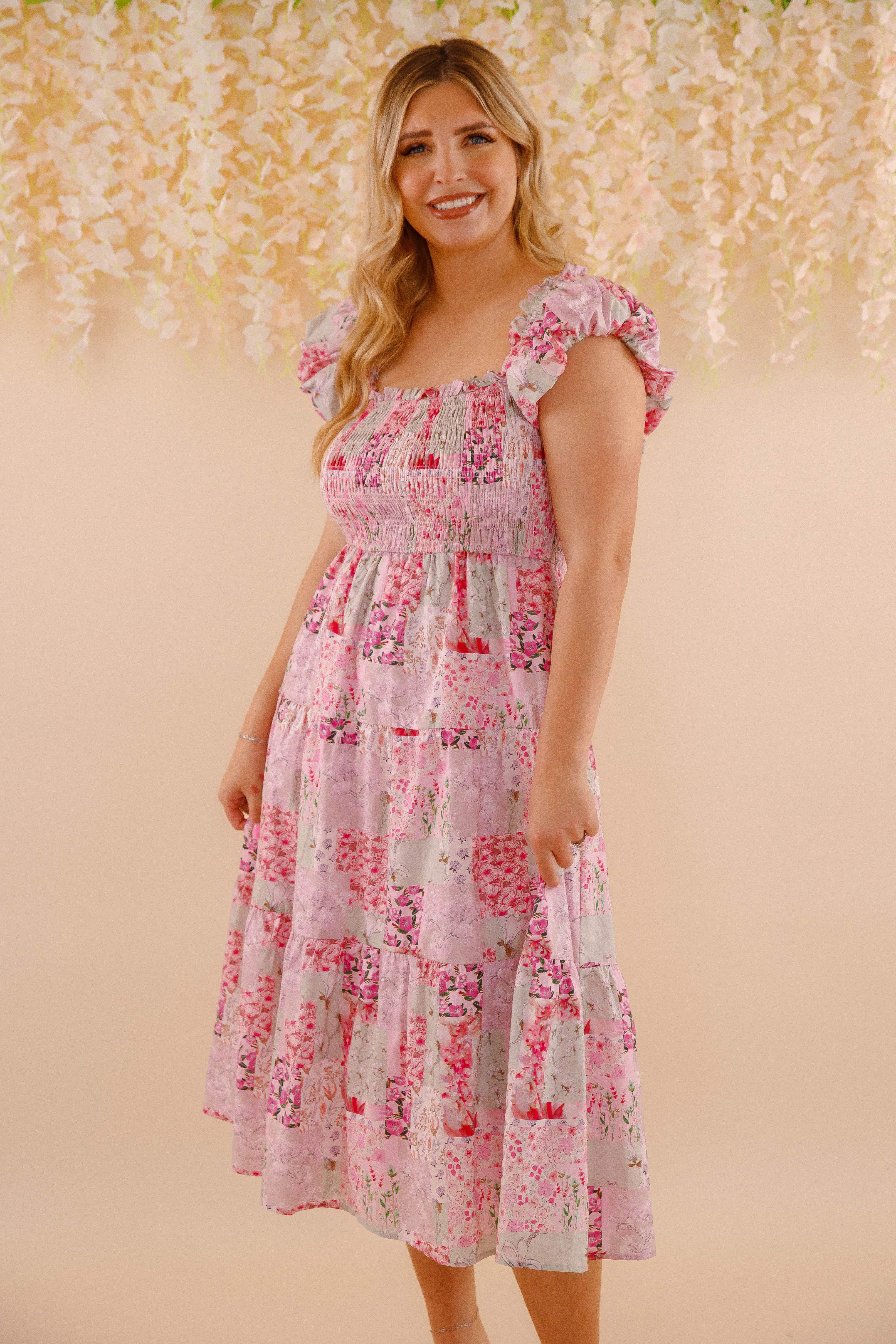 Play On Words Midi Dress - Image 7