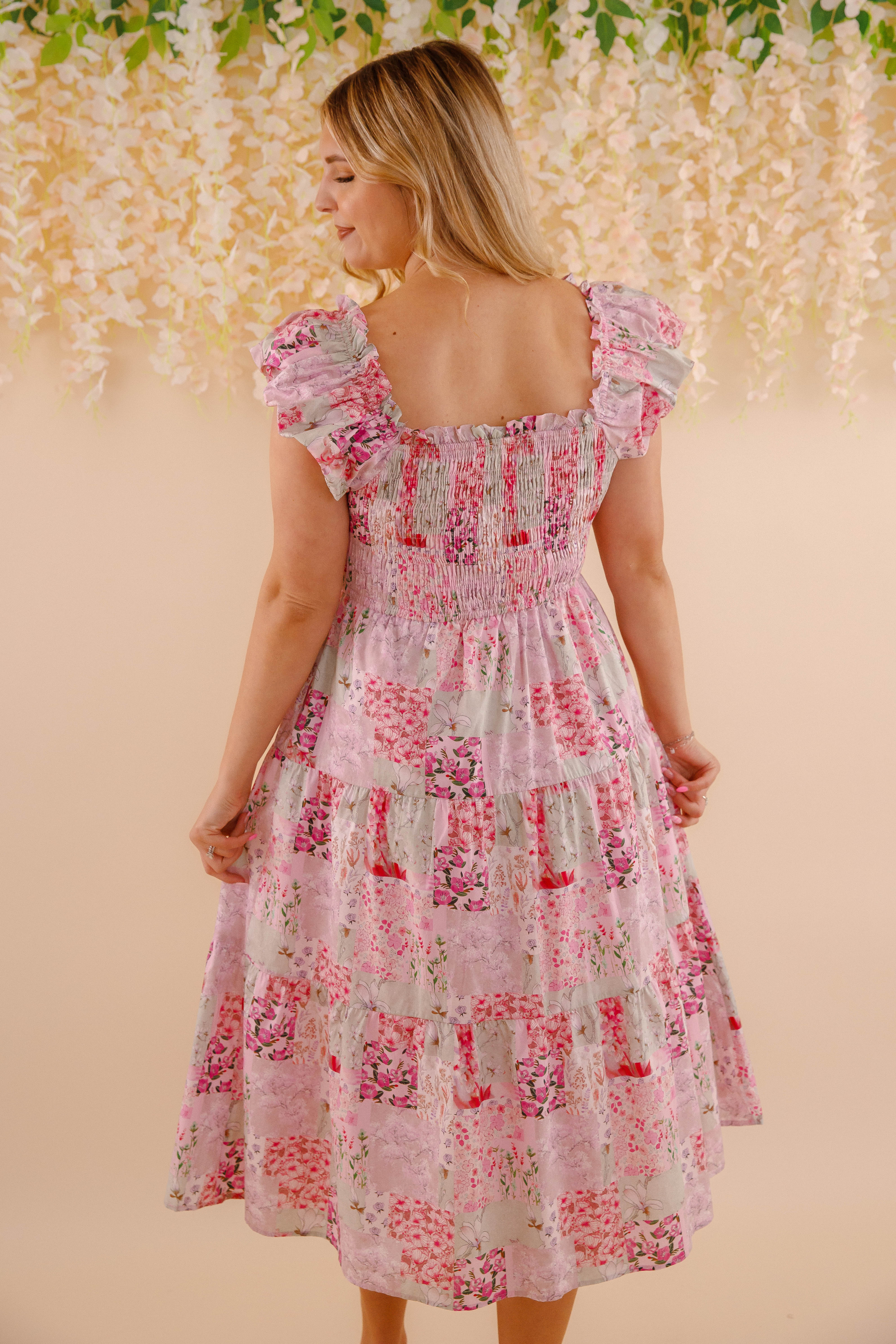 Play On Words Midi Dress - Image 8