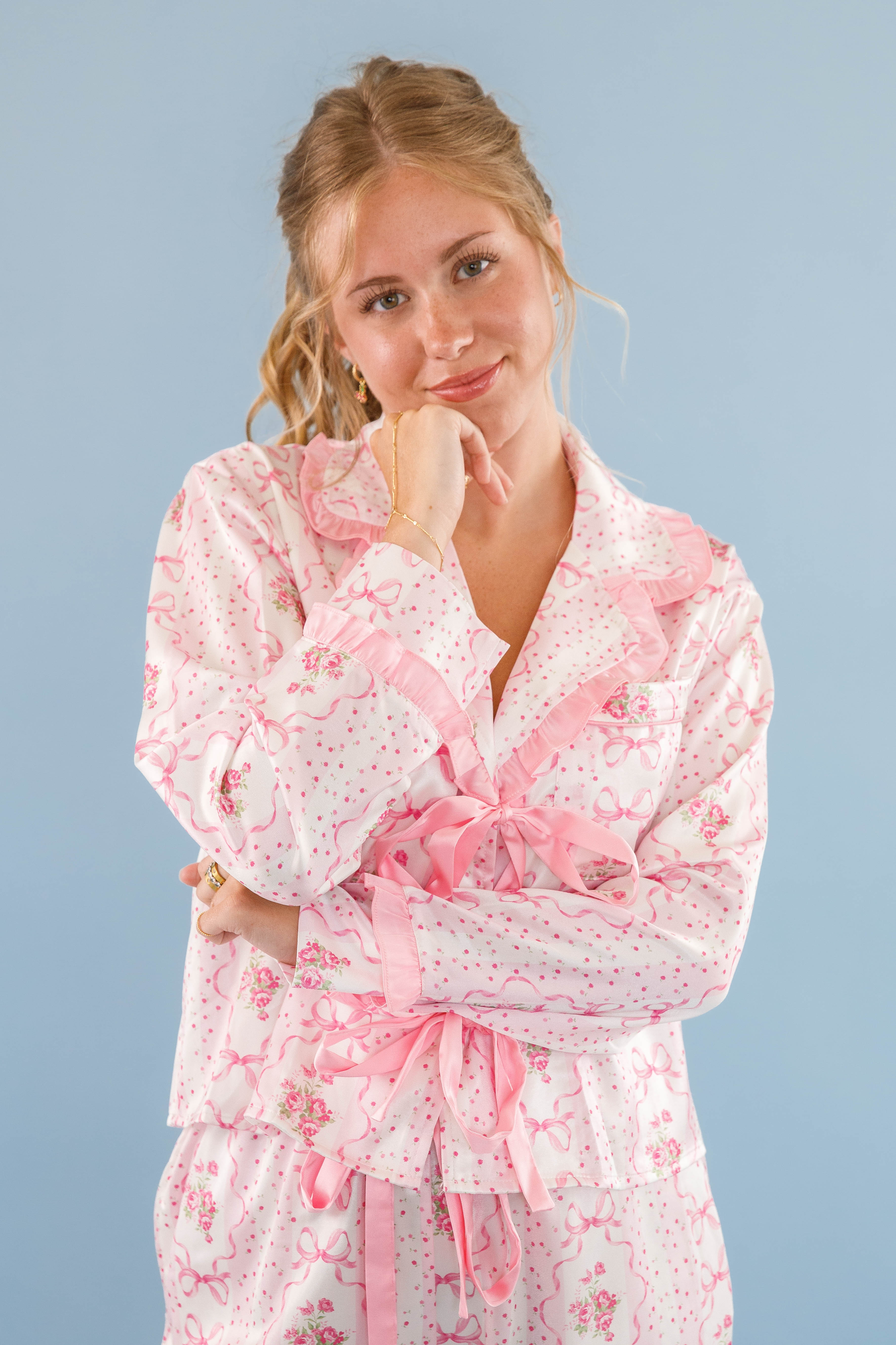 Rom-Com Marathon Pajama Top - Image 3