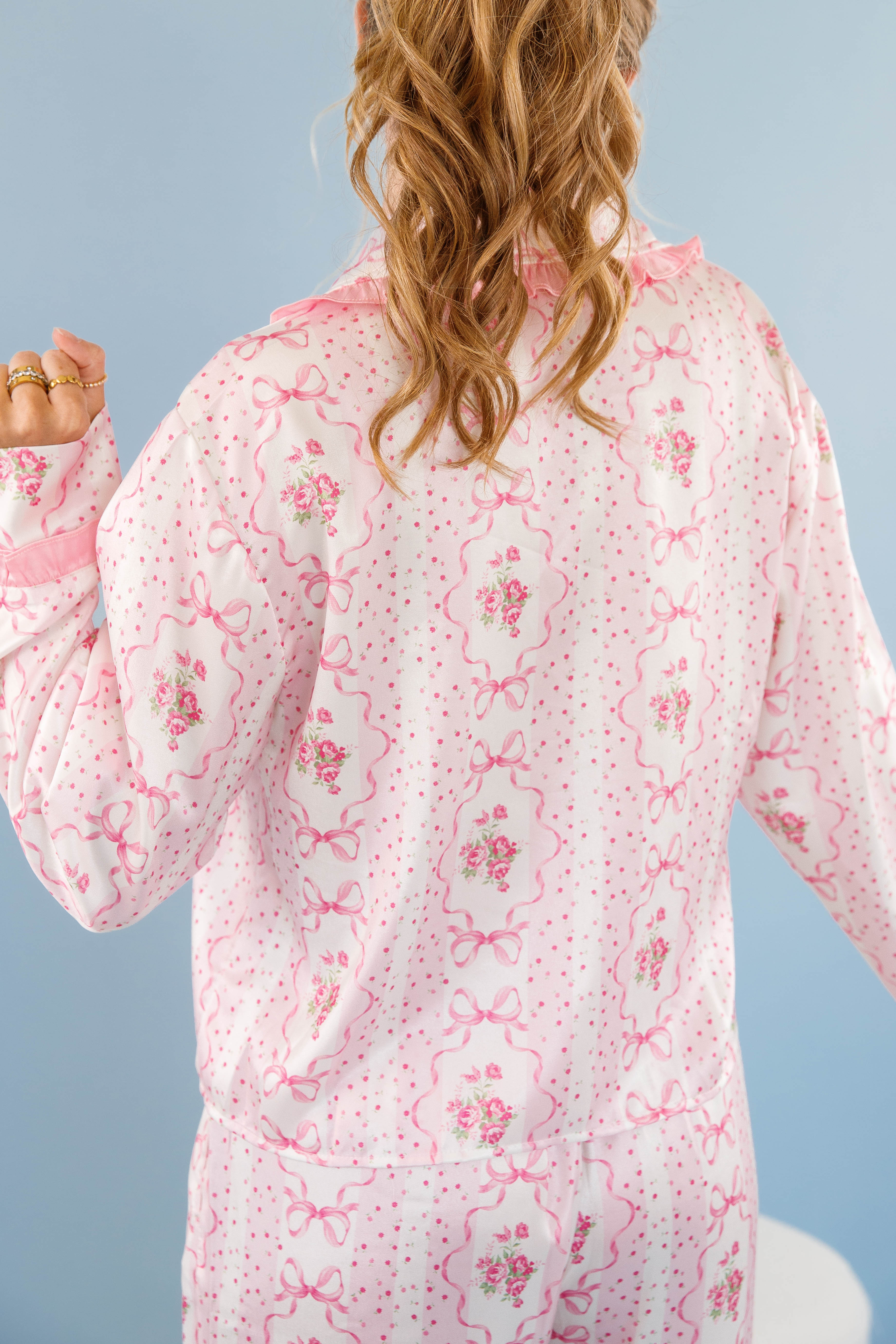 Rom-Com Marathon Pajama Top - Image 7