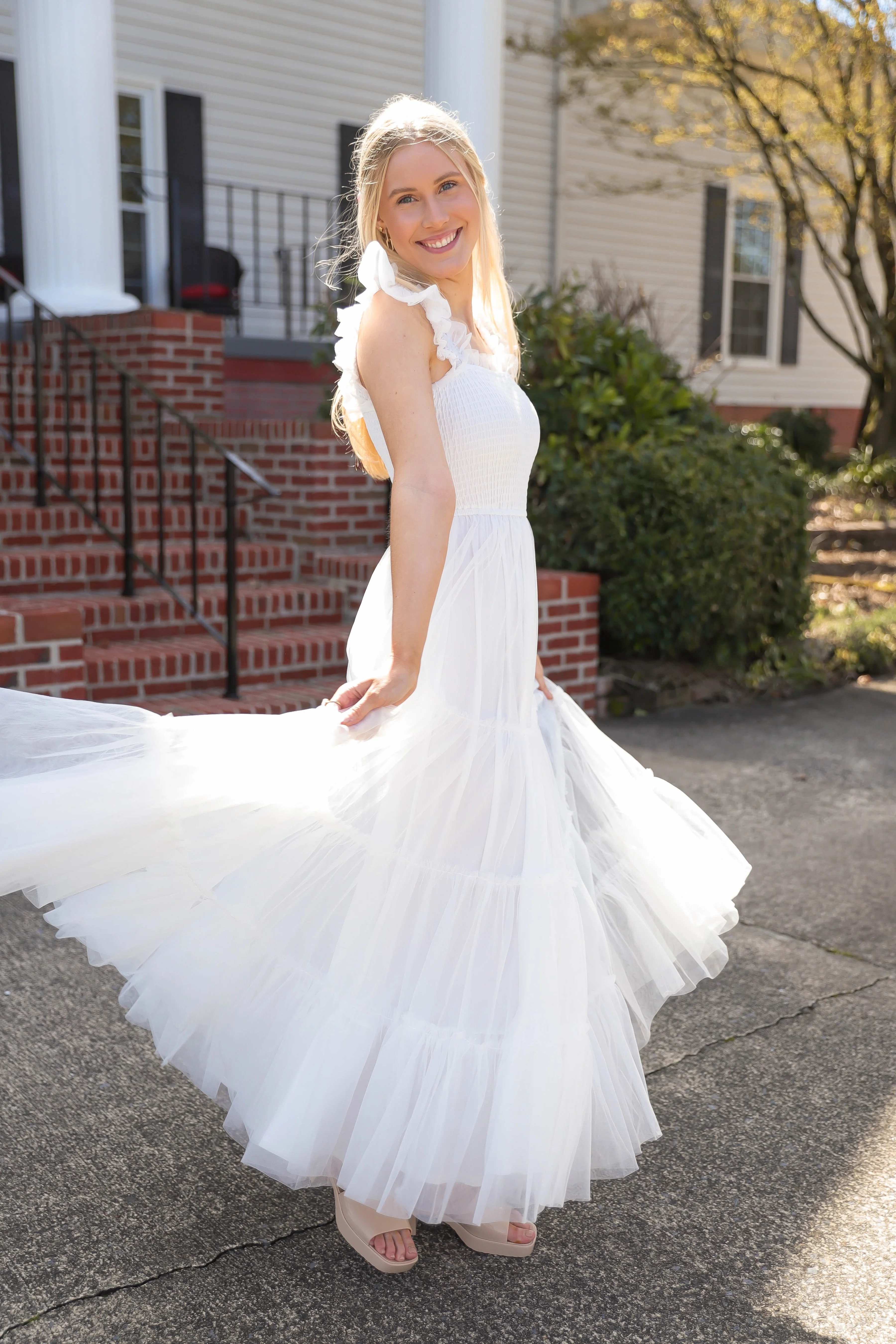 RESTOCK: She's Beauty & Grace Maxi Dress-White - Image 4