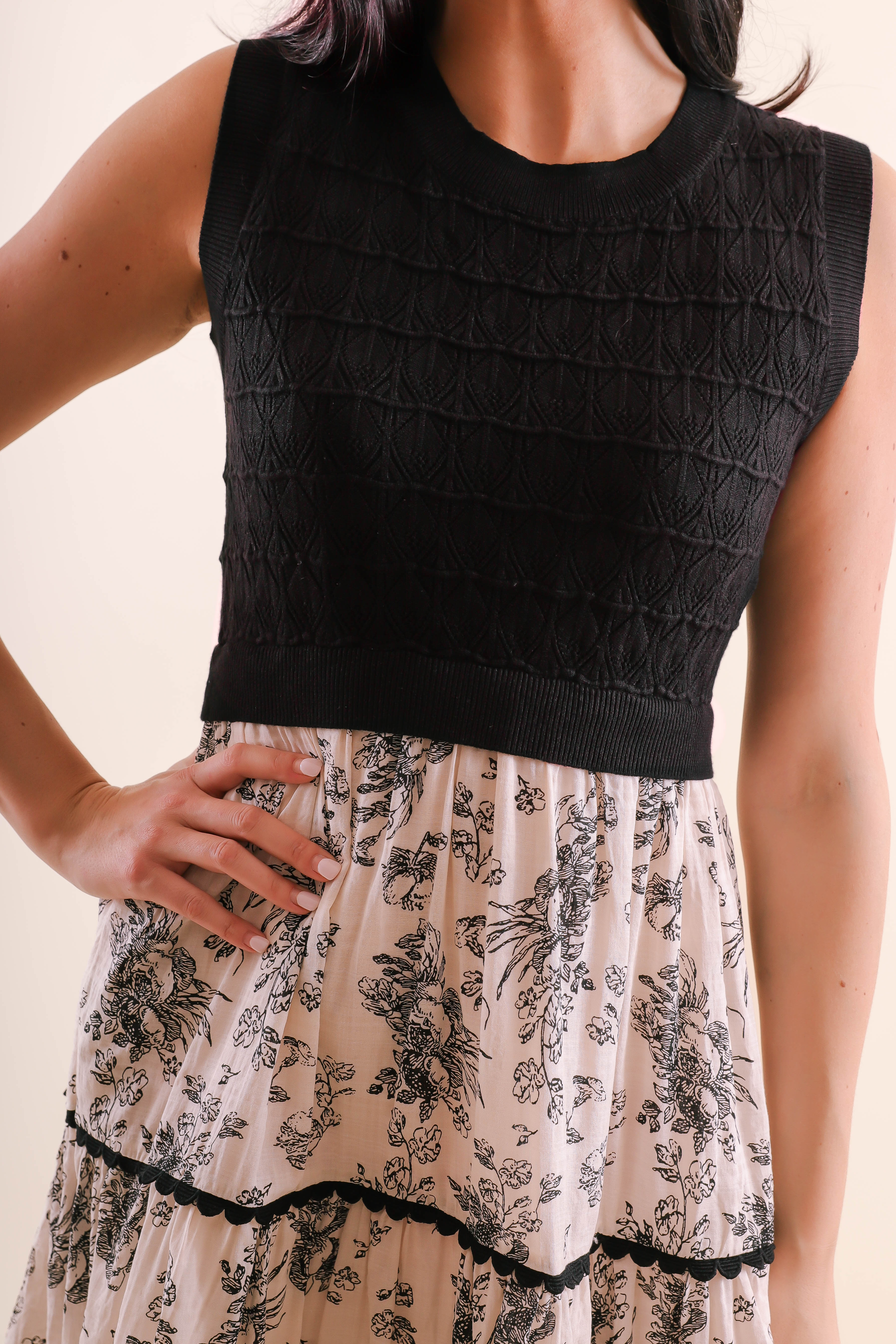 RESTOCK: Traditional Values Midi Dress - Image 3