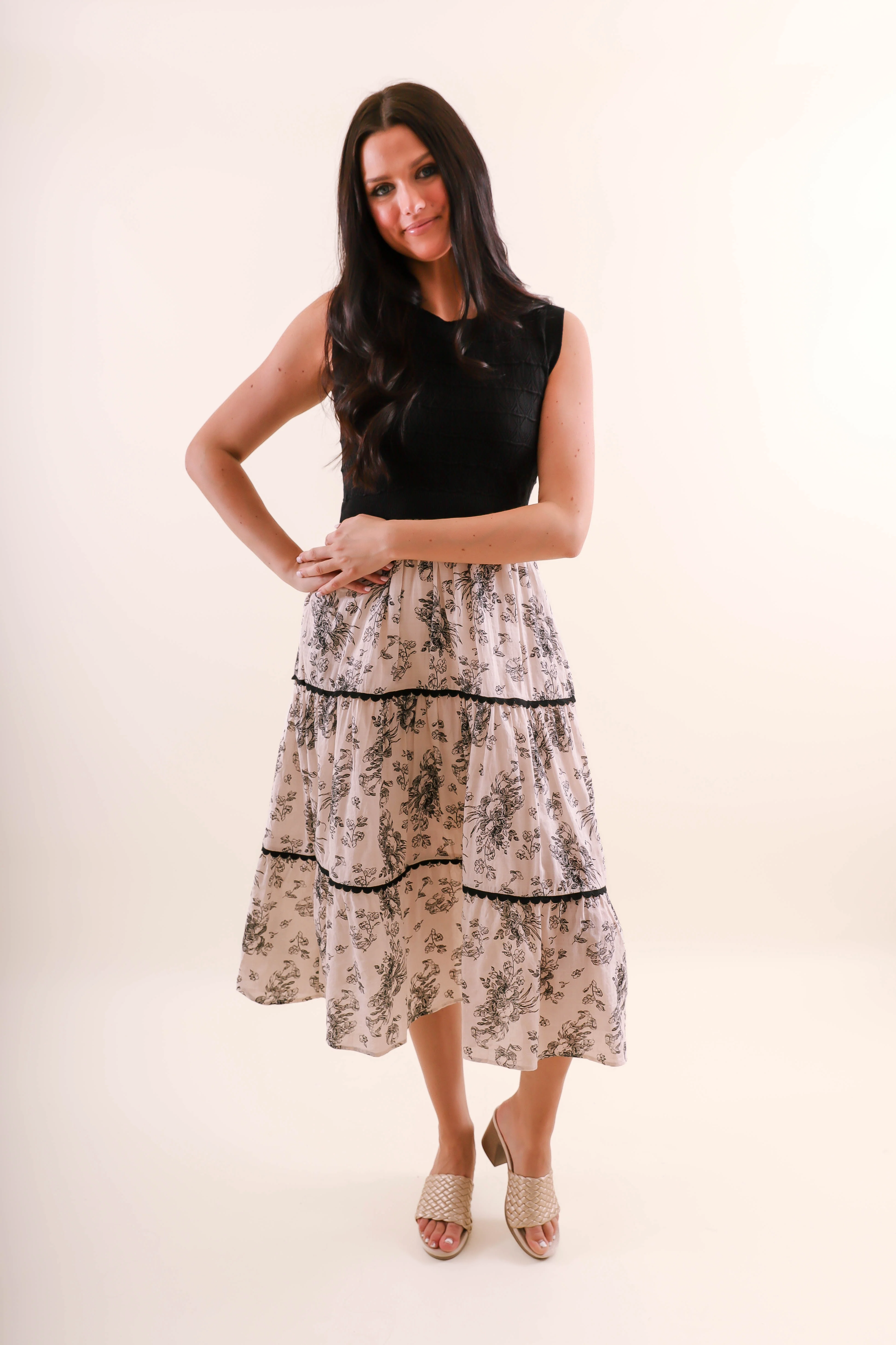 RESTOCK: Traditional Values Midi Dress - Image 6